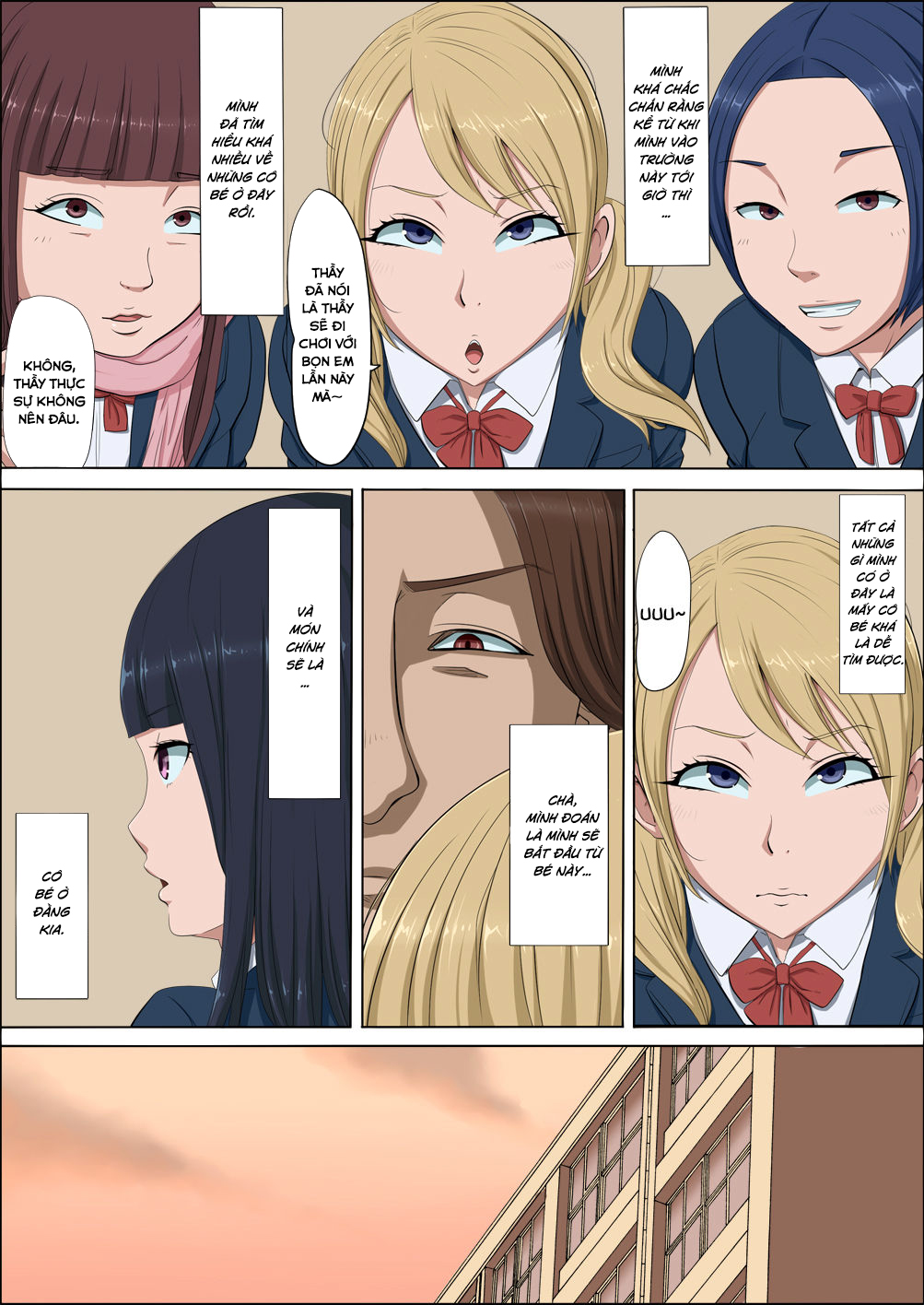 Đọc truyện hentai NETORI nhỏ bạn gái của thằng học sinh béo ú - Chap 1: Con mồi ngon