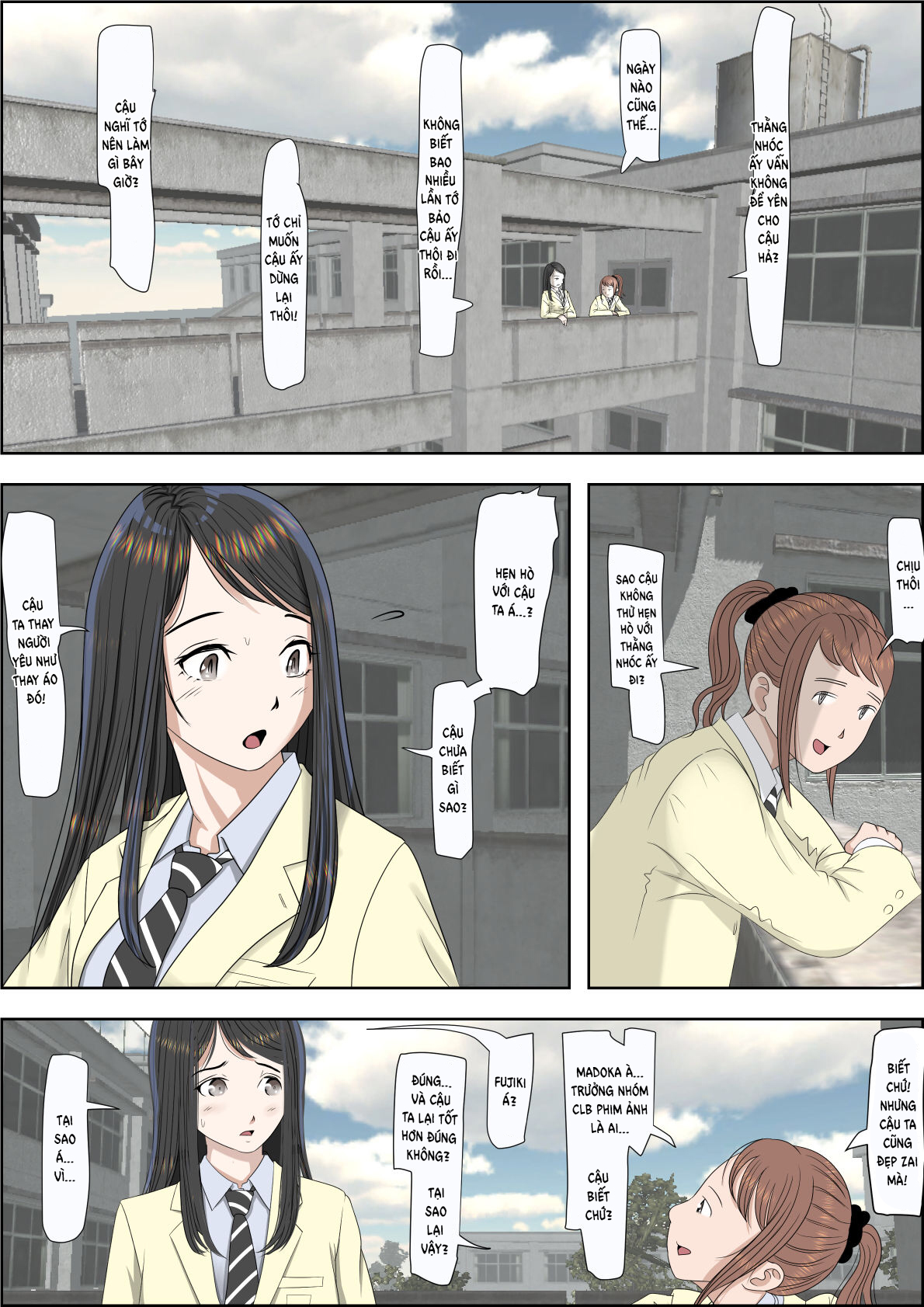 Đọc truyện hentai Charao ni Netorare - Route 2 Vol. 2 - Chap 1