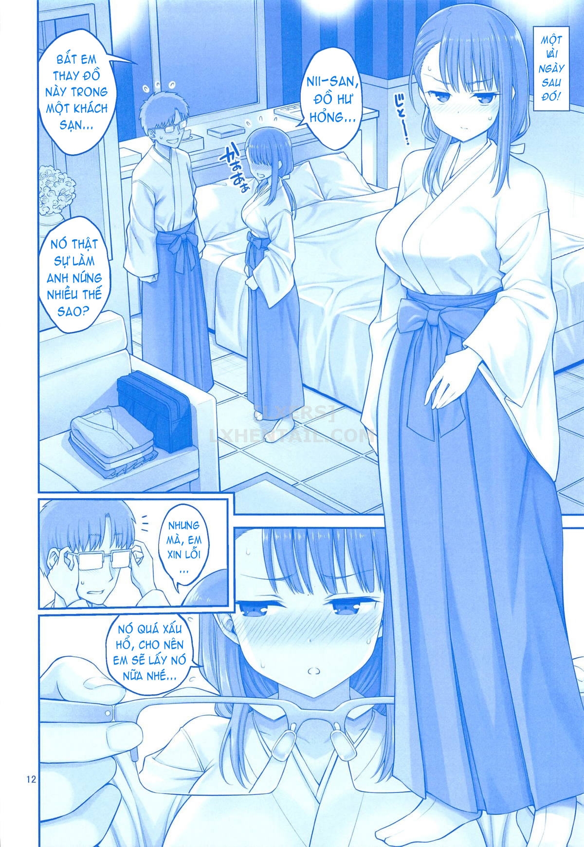 Đọc truyện hentai Enmusubi No Tawawa - Oneshot