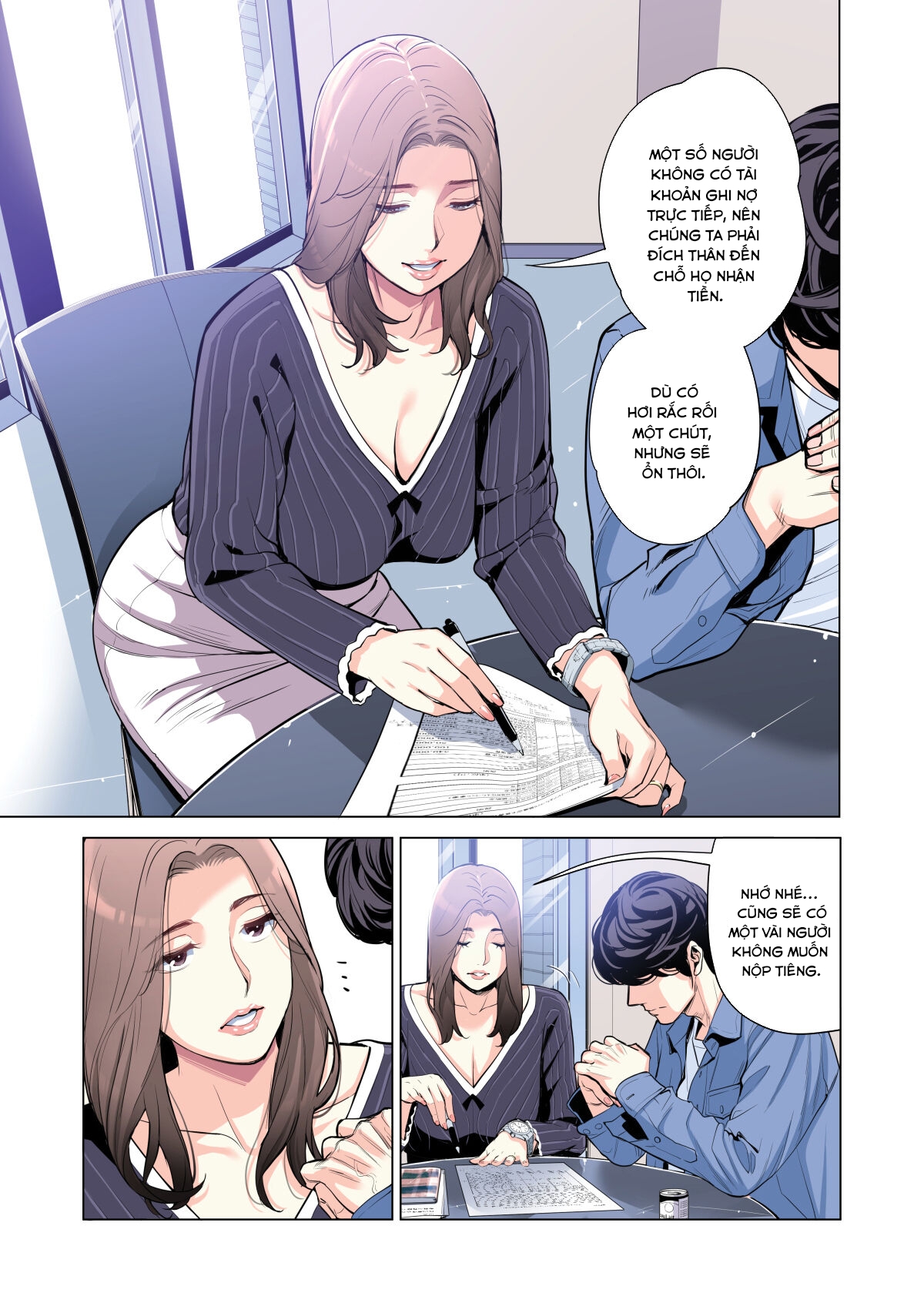 Đọc truyện hentai Những cô trợ lý đã có chồng - Chap 1 full màu