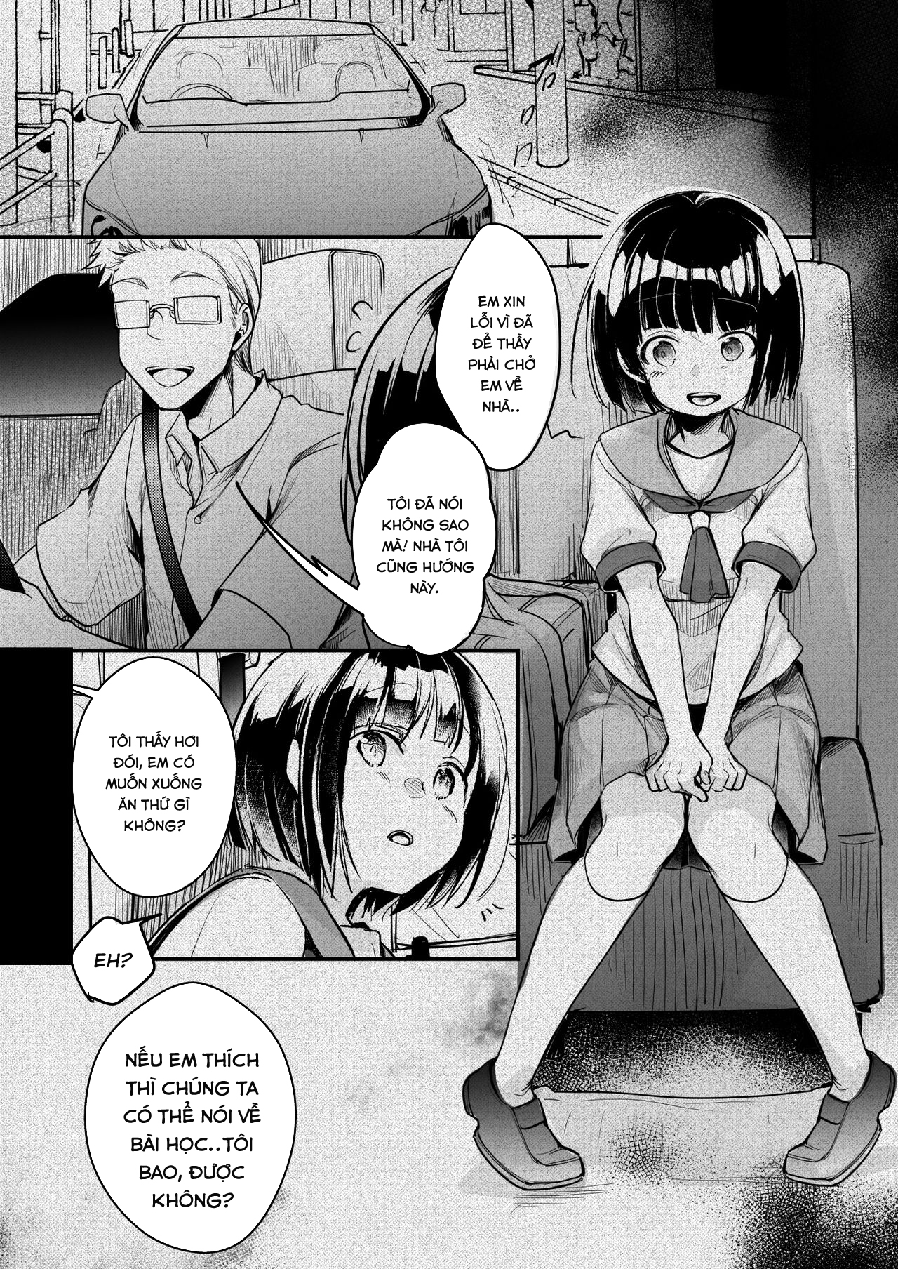 Đọc truyện hentai Một cô gái cảm thấy tốt khi đi học cùng một trường luyện thi - Chap 2