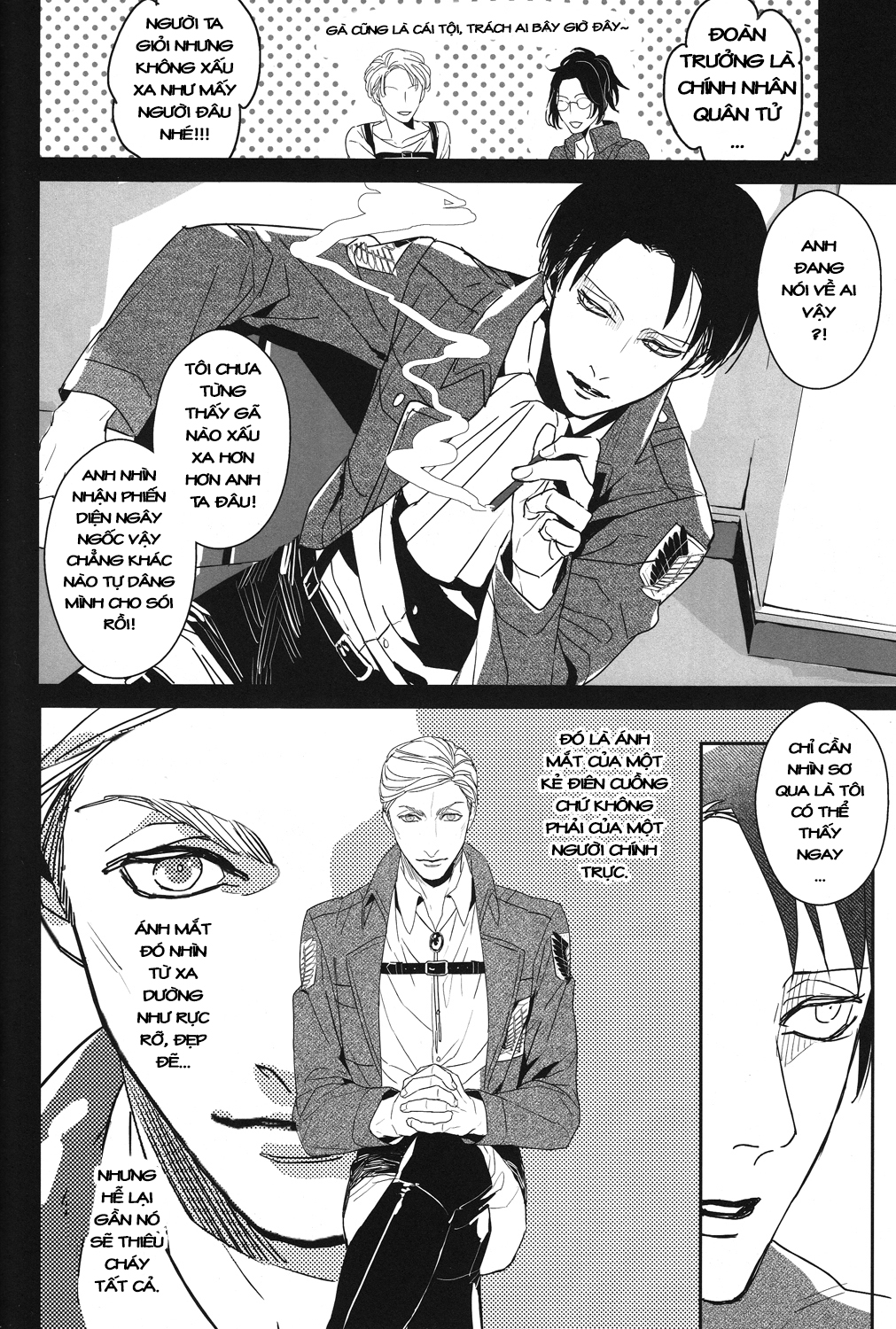 Đọc truyện hentai Icarus ga Nishi no Hate (Shingeki no Kyojin) - Oneshot
