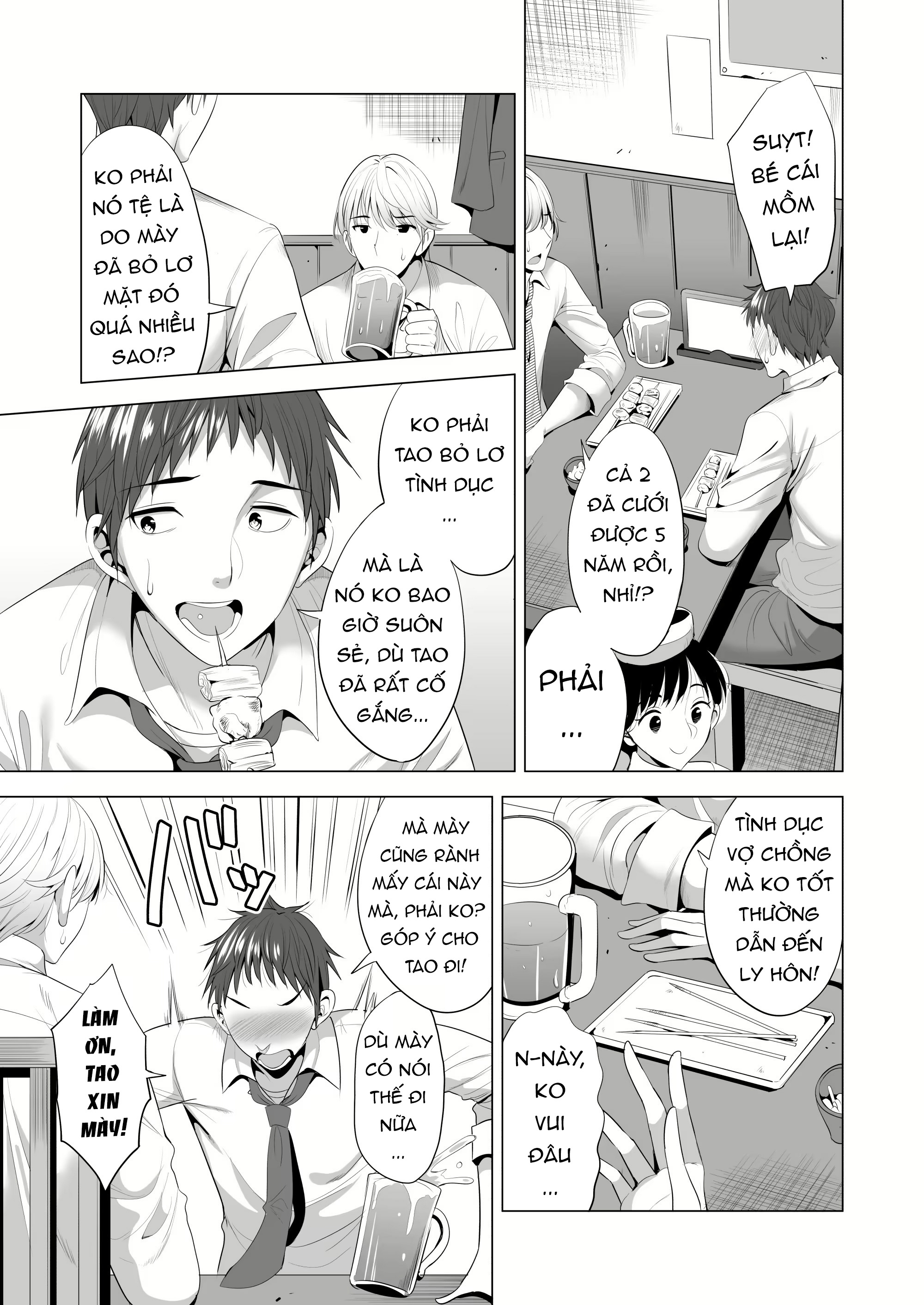Đọc truyện hentai (Aburi Saamon Maru) Swapping Koushuu [Part 1] - Oneshot