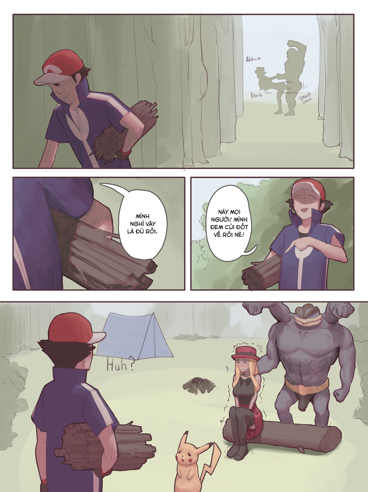 Đọc truyện hentai Machamp Used Knock Up! - Chap 3