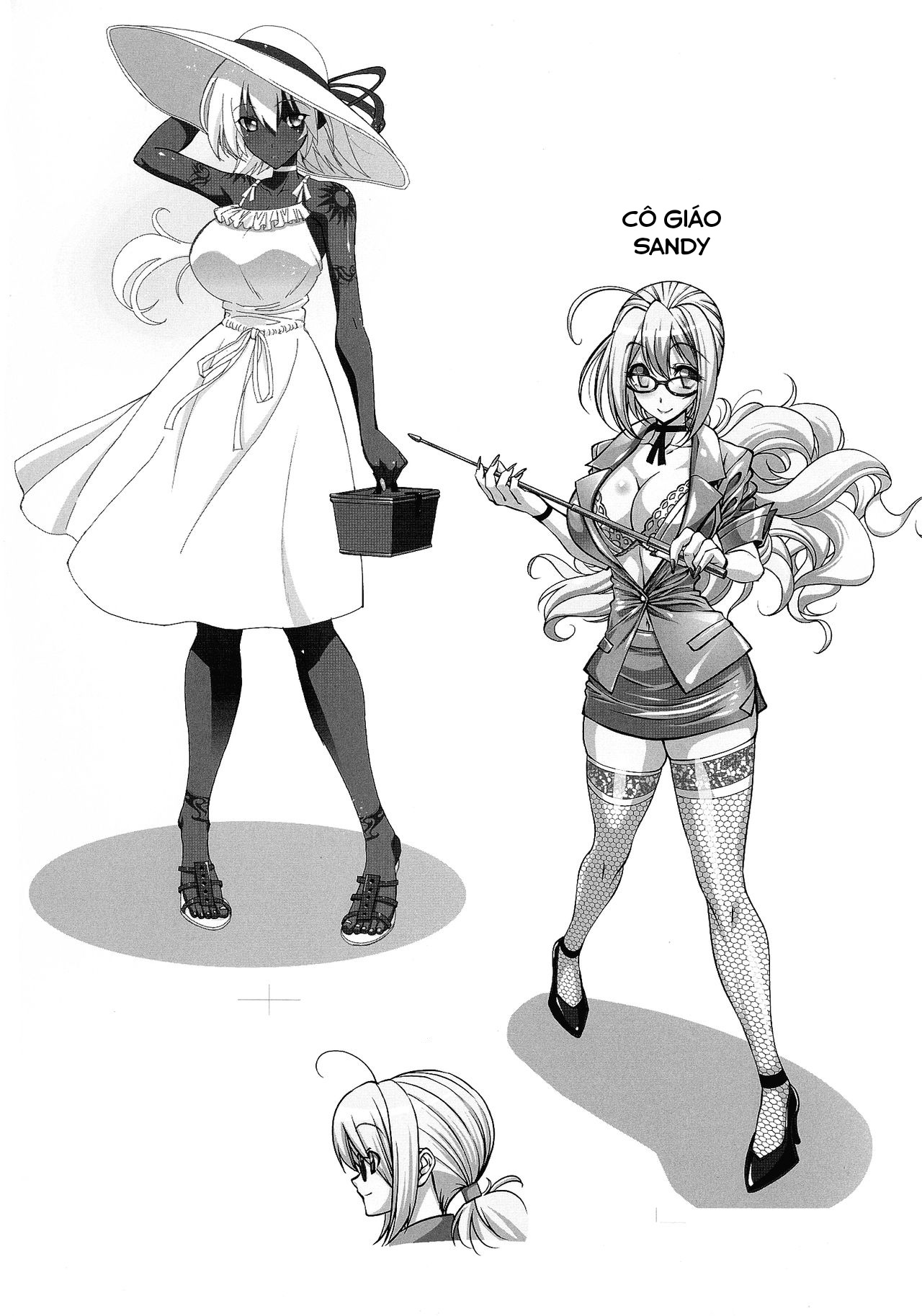 Đọc truyện hentai Suketto Sanjou! - Ảnh minh họa nhân vật