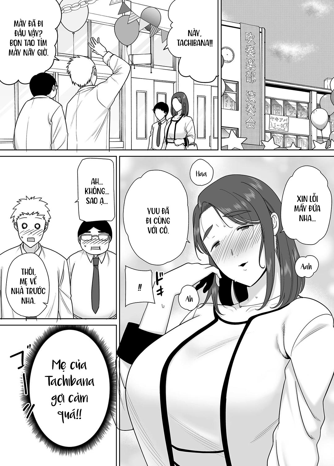 Đọc truyện hentai Mẹ là người phụ nữ mà tôi yêu - Chap 7A - Lễ hội trường