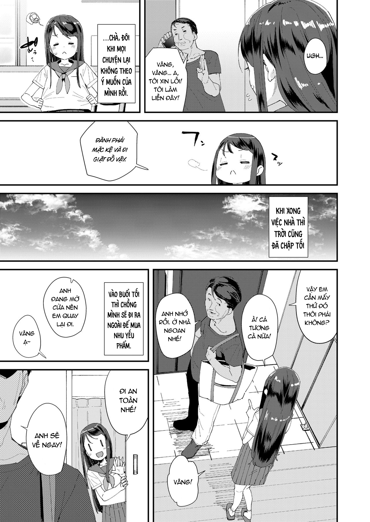 Đọc truyện hentai Hagio Nahomi-chan mất tích - Chap 2