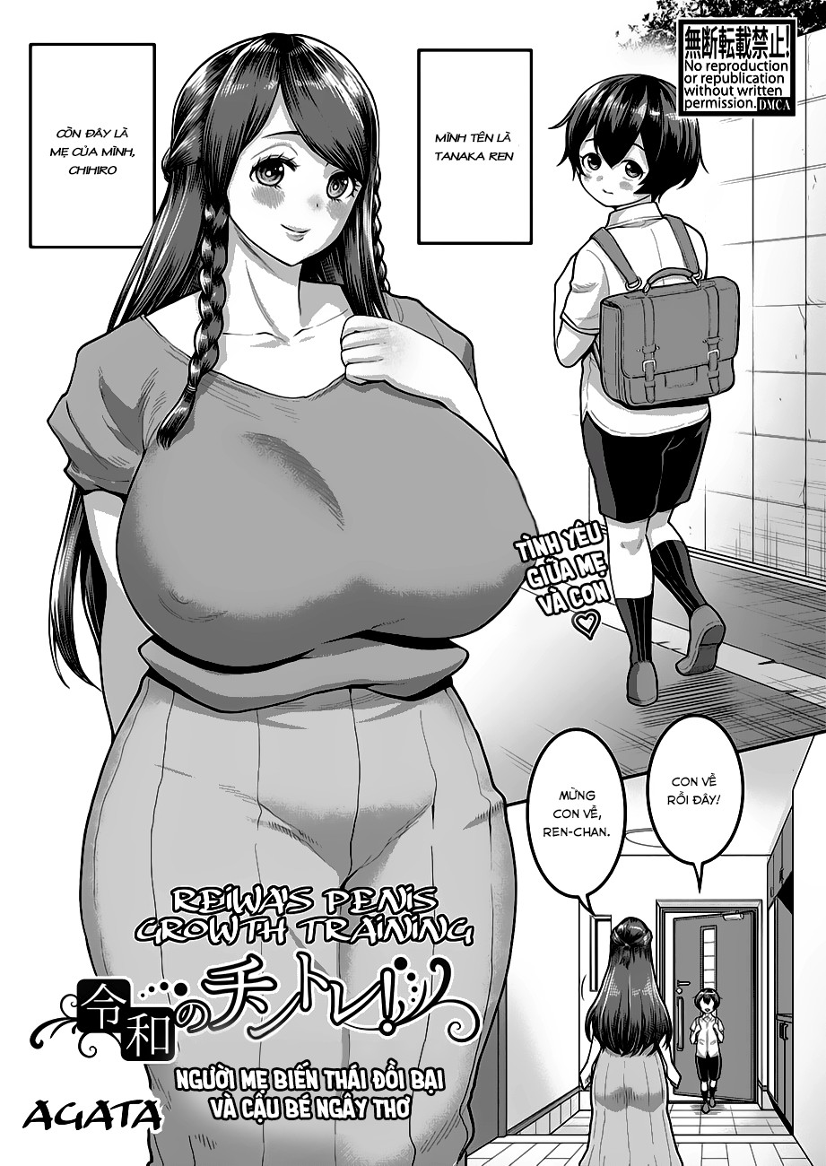 Đọc truyện hentai Bà mẹ dâm loàn và cậu con trai ngây thơ! Oneshot