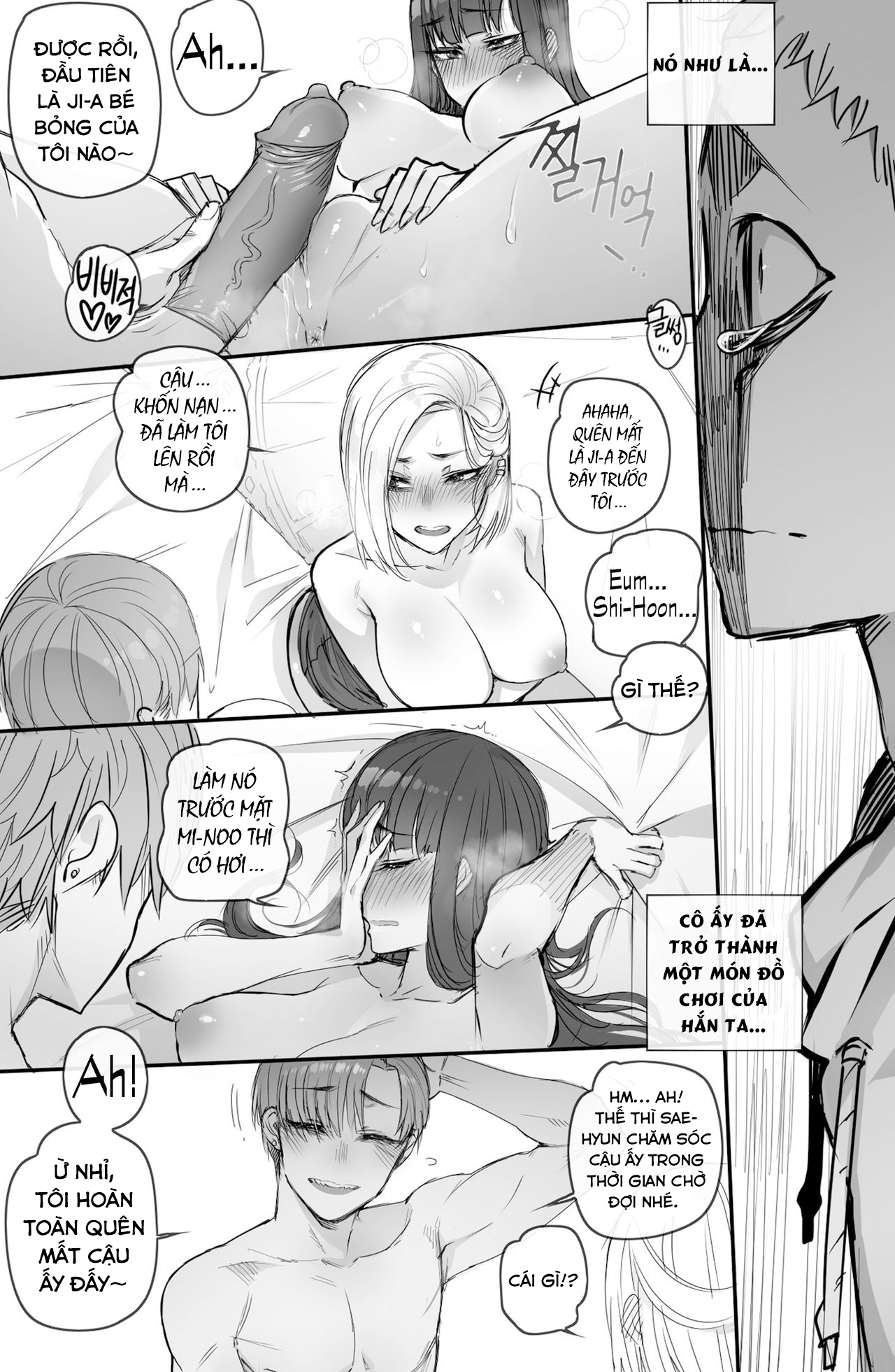 Đọc truyện hentai Why are you getting out from there - OneShot