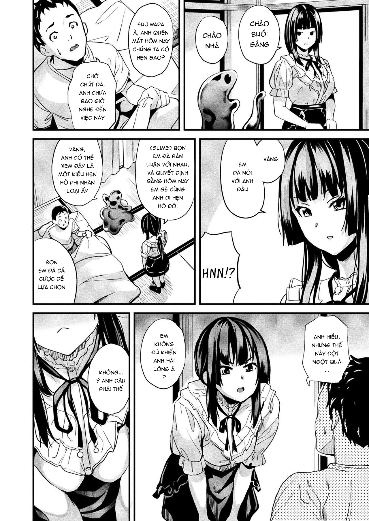 Đọc truyện hentai Sống cùng bé Slime. - Chap 10 - bonus: End.