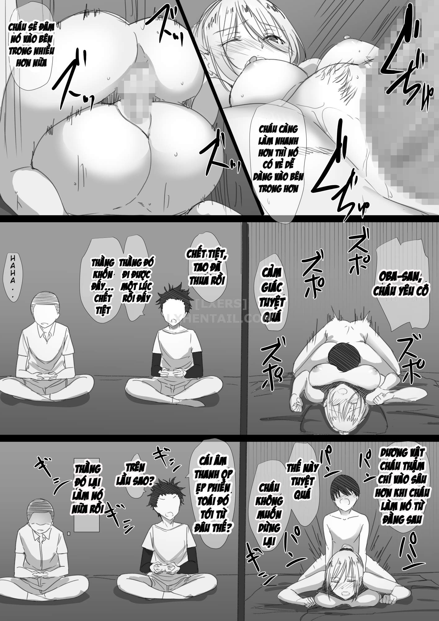 Đọc truyện hentai Yanmama Oba-san no Miwaku no Karada - Chap 1