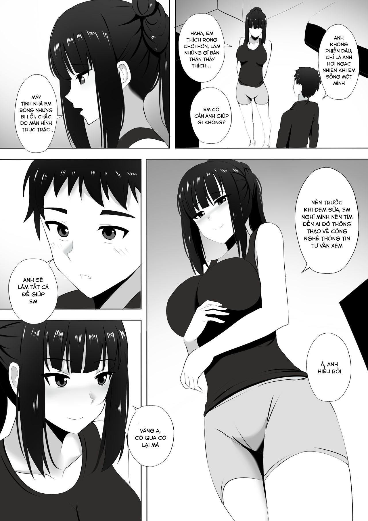 Đọc truyện hentai Gặp lại bạn thơ ấu khiến tôi nổ cặc - Oneshot