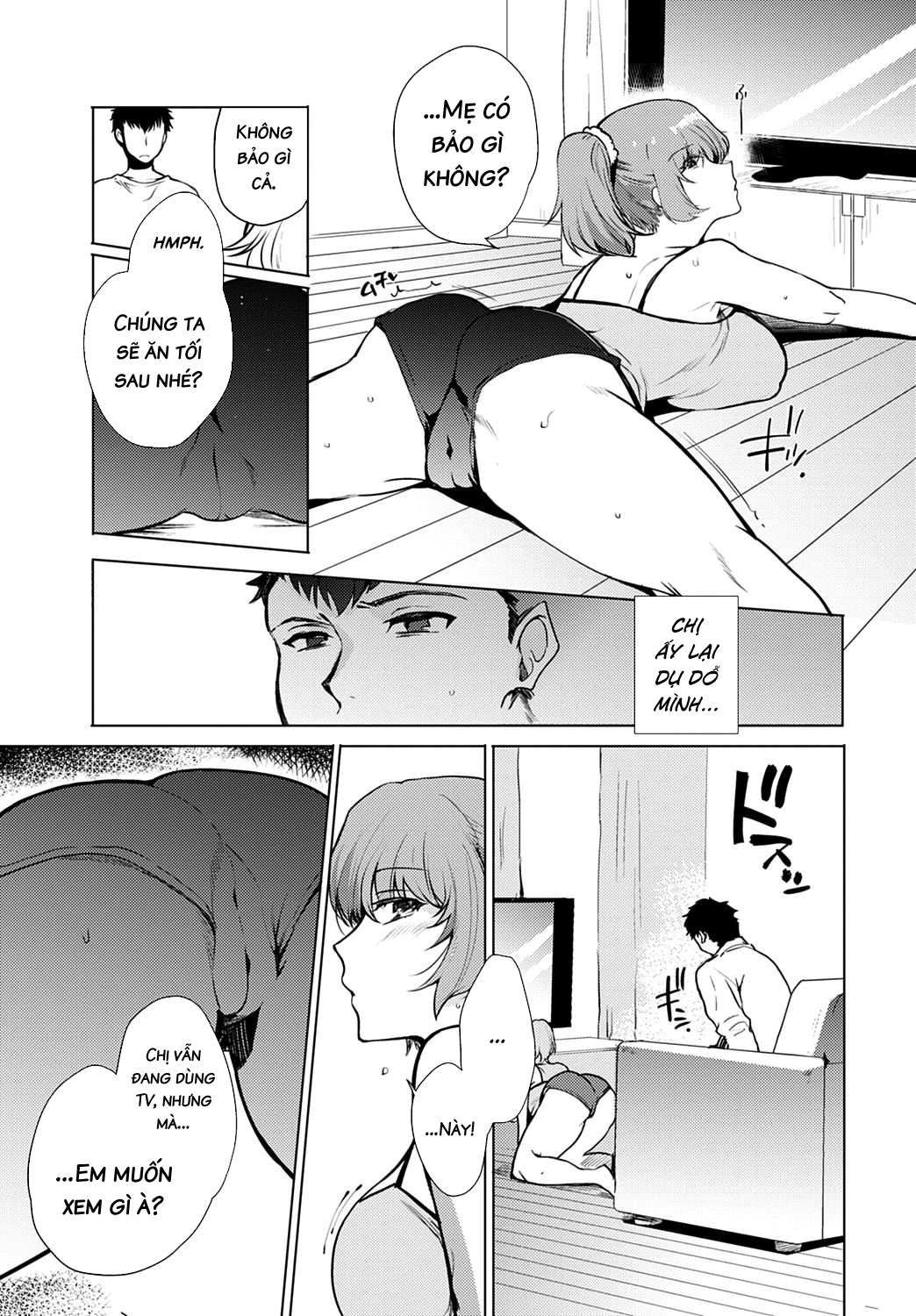 Đọc truyện hentai Bài tập gây nghiện với bà chị - Oneshot