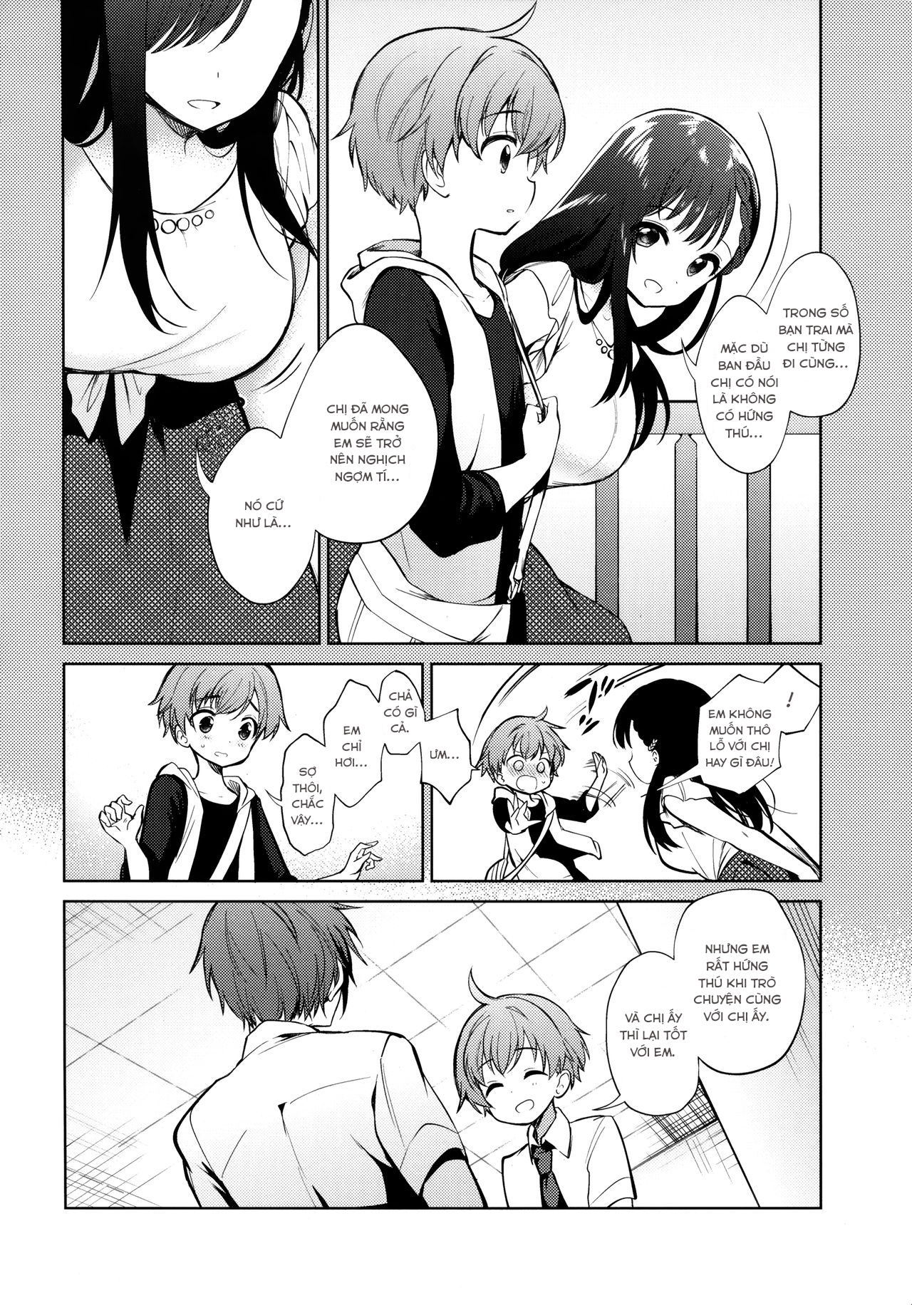 Đọc truyện hentai Loạn luân trước mặt bạn trai - Oneshot