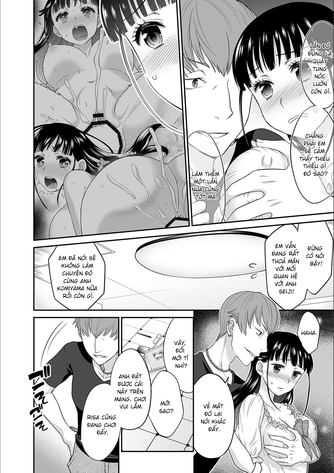 Đọc truyện hentai Anh ta không thể làm em thỏa mãn vậy thì anh có làm được không? - Chap 6