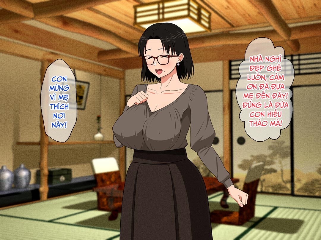 Đọc truyện hentai Khao khát người mẹ vú bự trong căn phòng nhỏ - Chap 5