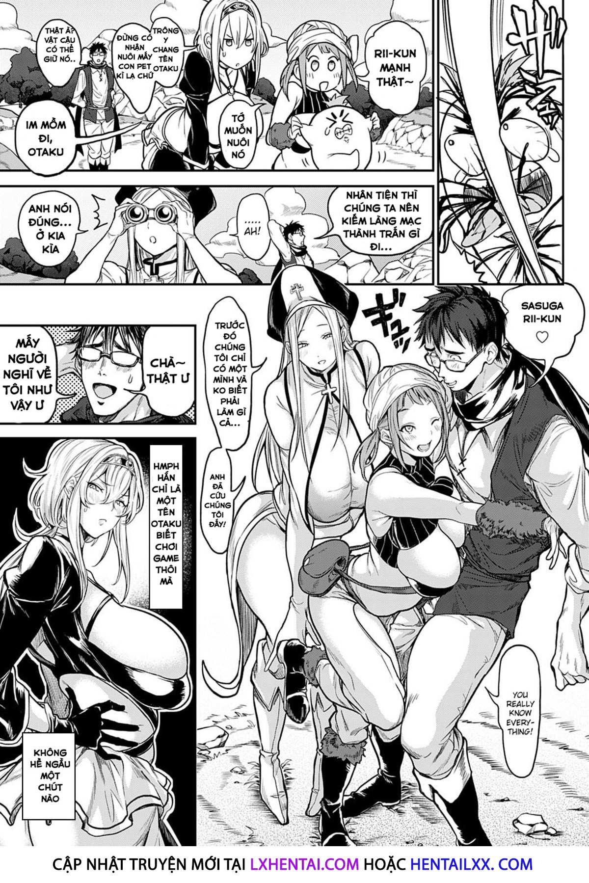 Đọc truyện hentai My story with my Harem in another world - Chap 1