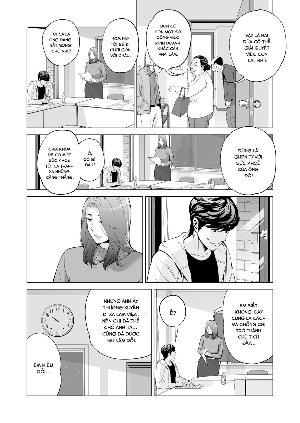 Đọc truyện hentai Những cô trợ lý đã có chồng - Chap 1