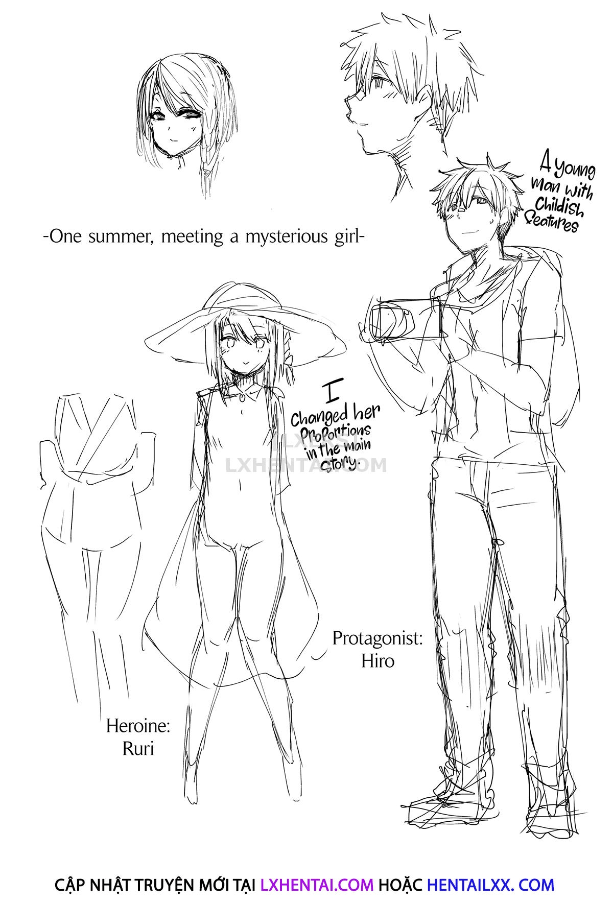 Đọc truyện hentai A Teardrop for the Deity of Summer - Oneshot
