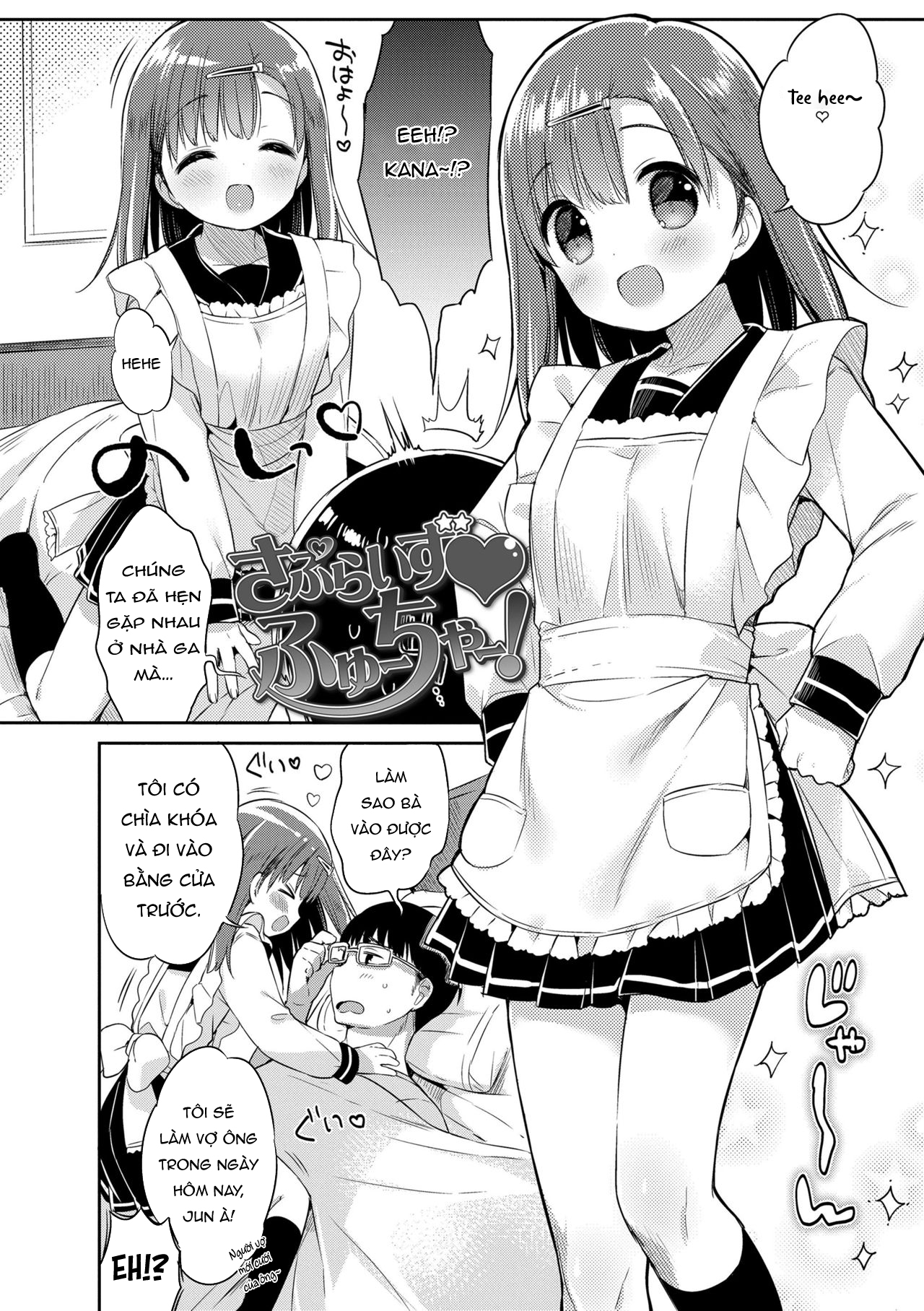 Đọc truyện hentai Hatsukoi Ecchi - First love H. - Chap 1: Vợ mới cưới