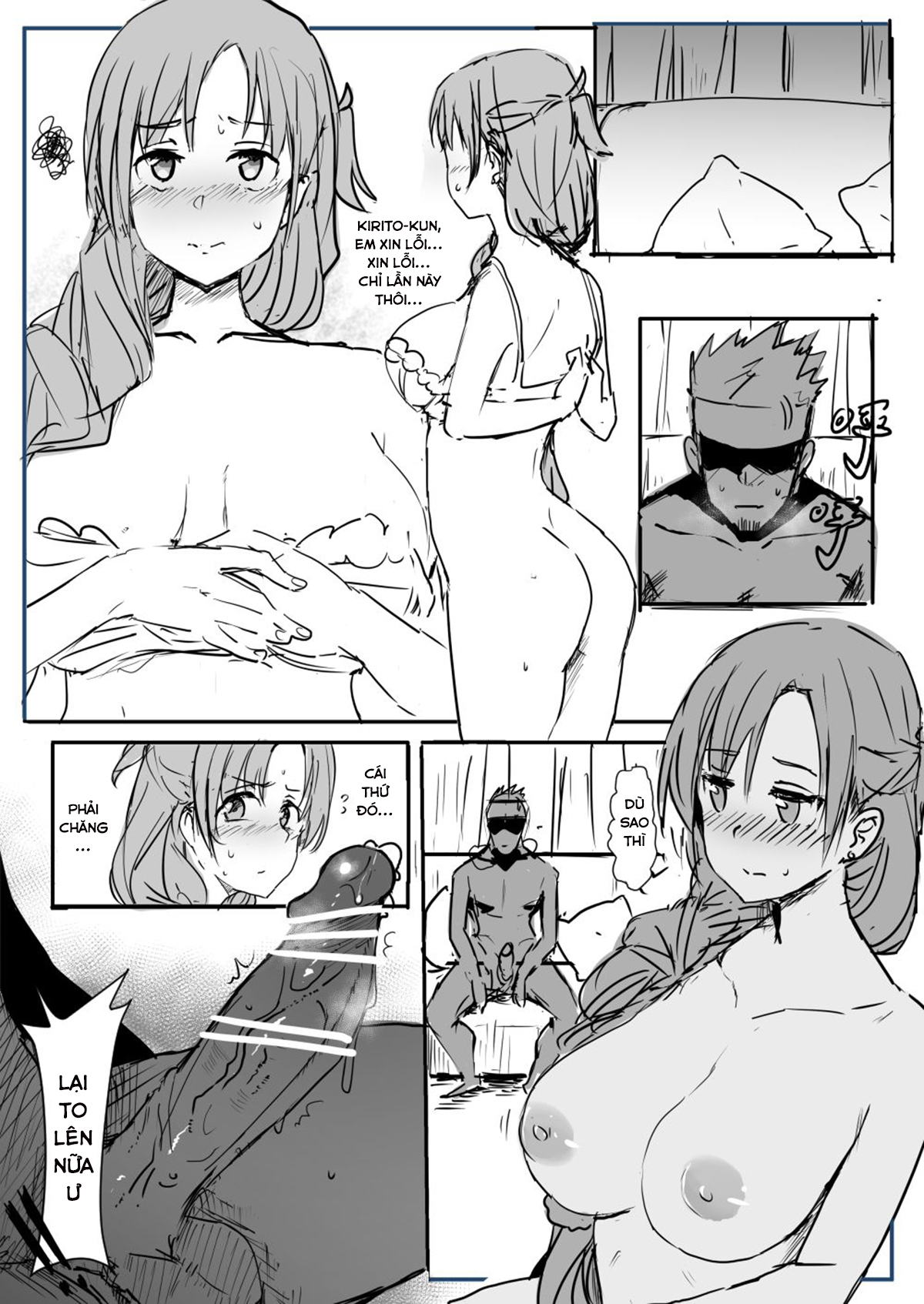 Đọc truyện hentai Thánh Nữ Asuna Tốt Bụng~ - Chú ý là NTR, không phải gu thì đừng vào nghe :))