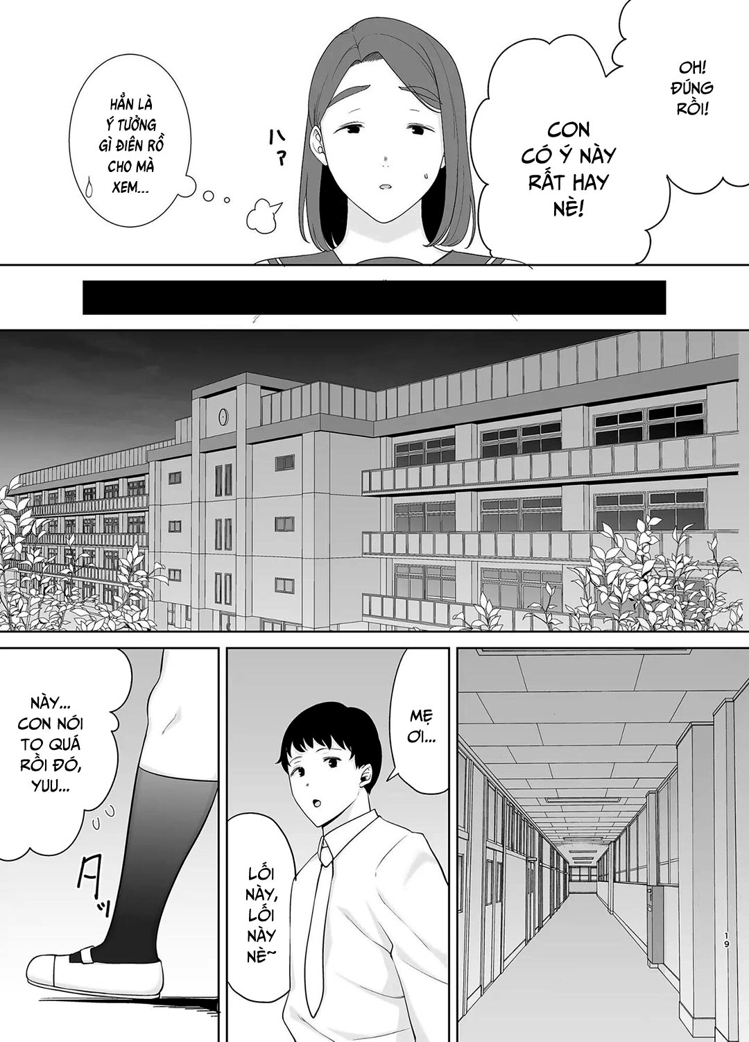 Đọc truyện hentai Mẹ là người phụ nữ mà tôi yêu - Chap 6A - Đồng phục nữ sinh của mẹ