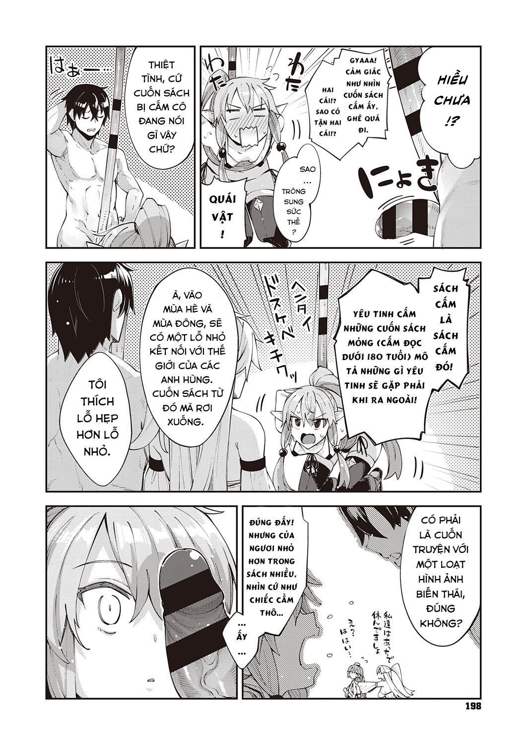 Đọc truyện hentai Iseaki Kitanode Sukebe Skill de Zenryoku Ouka Siyouto Omou - Chap 3
