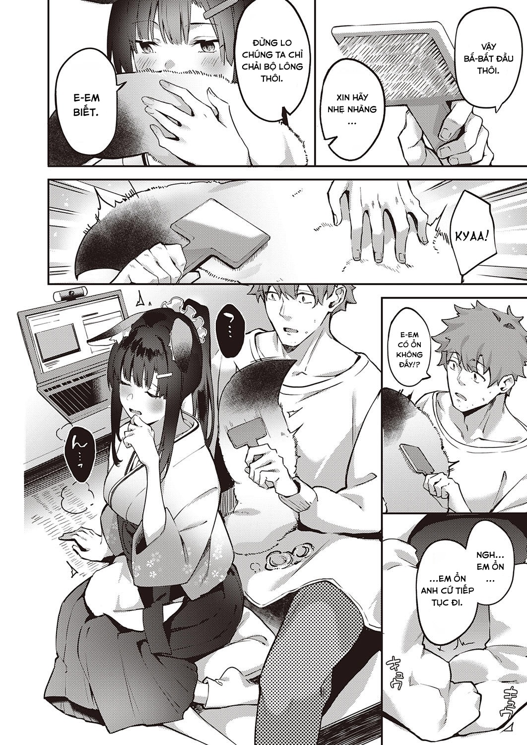 Đọc truyện hentai Thất Nghiệp Tôi Không Chuyển Sinh Mà Đi Đụ Em Hầu Gái Cáo - Oneshot