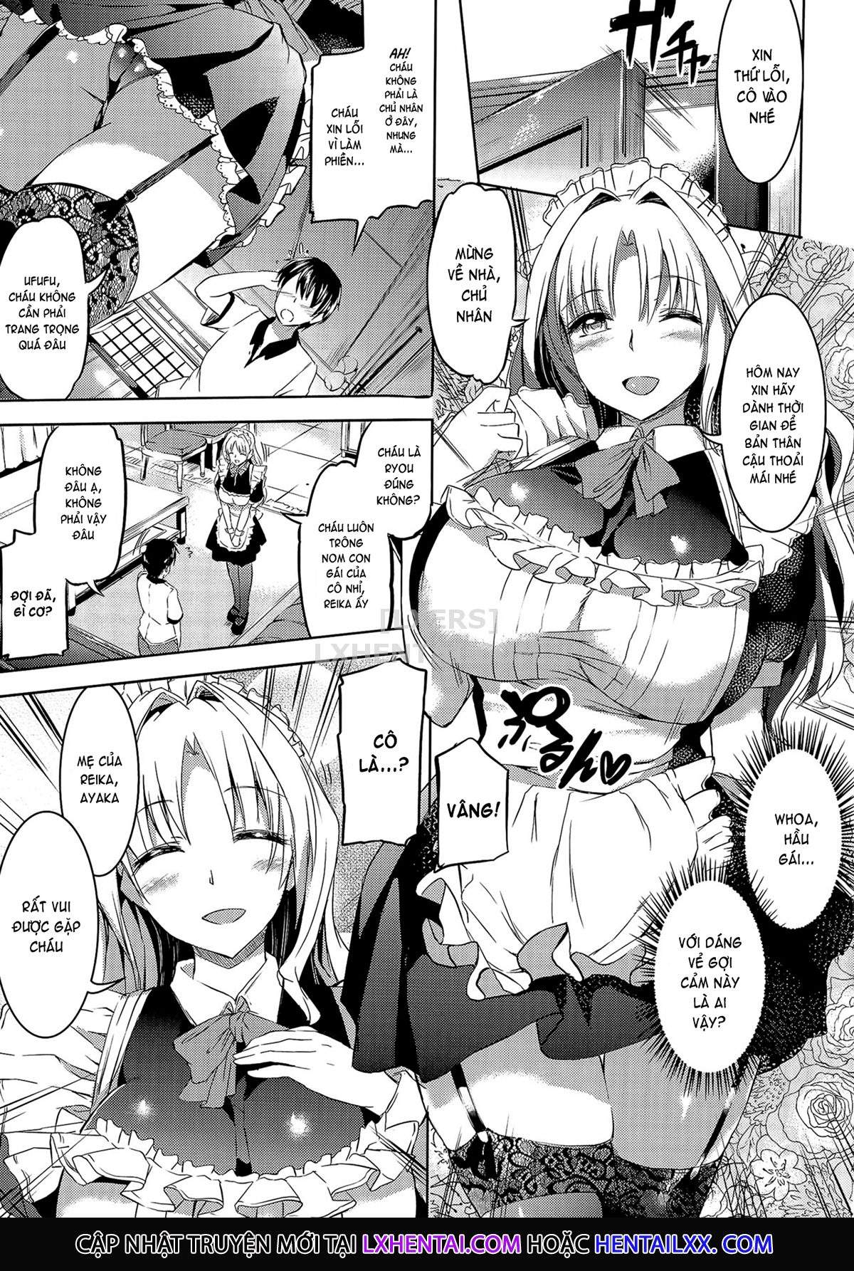 Đọc truyện hentai Ojousama No Maid Jijou Chap 1