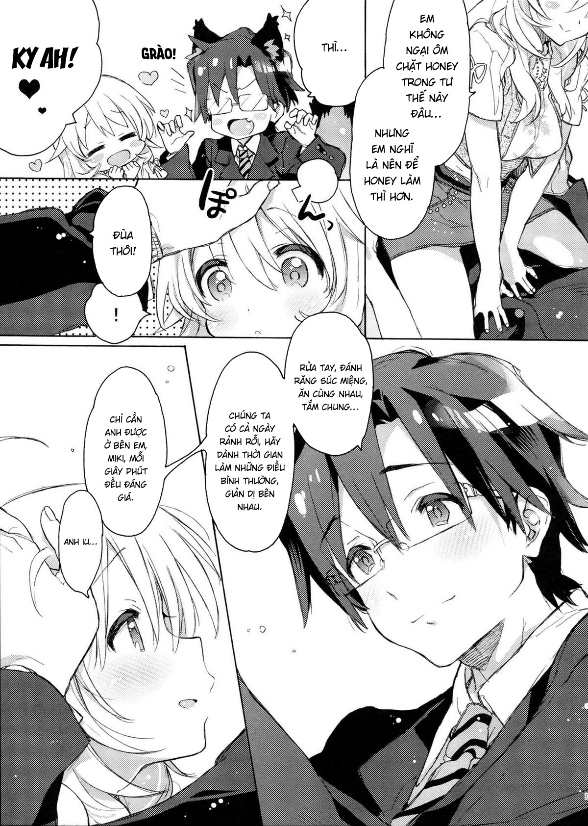 Đọc truyện hentai Miki Hoshii series - Mật ngọt và cảm xúc của Miki