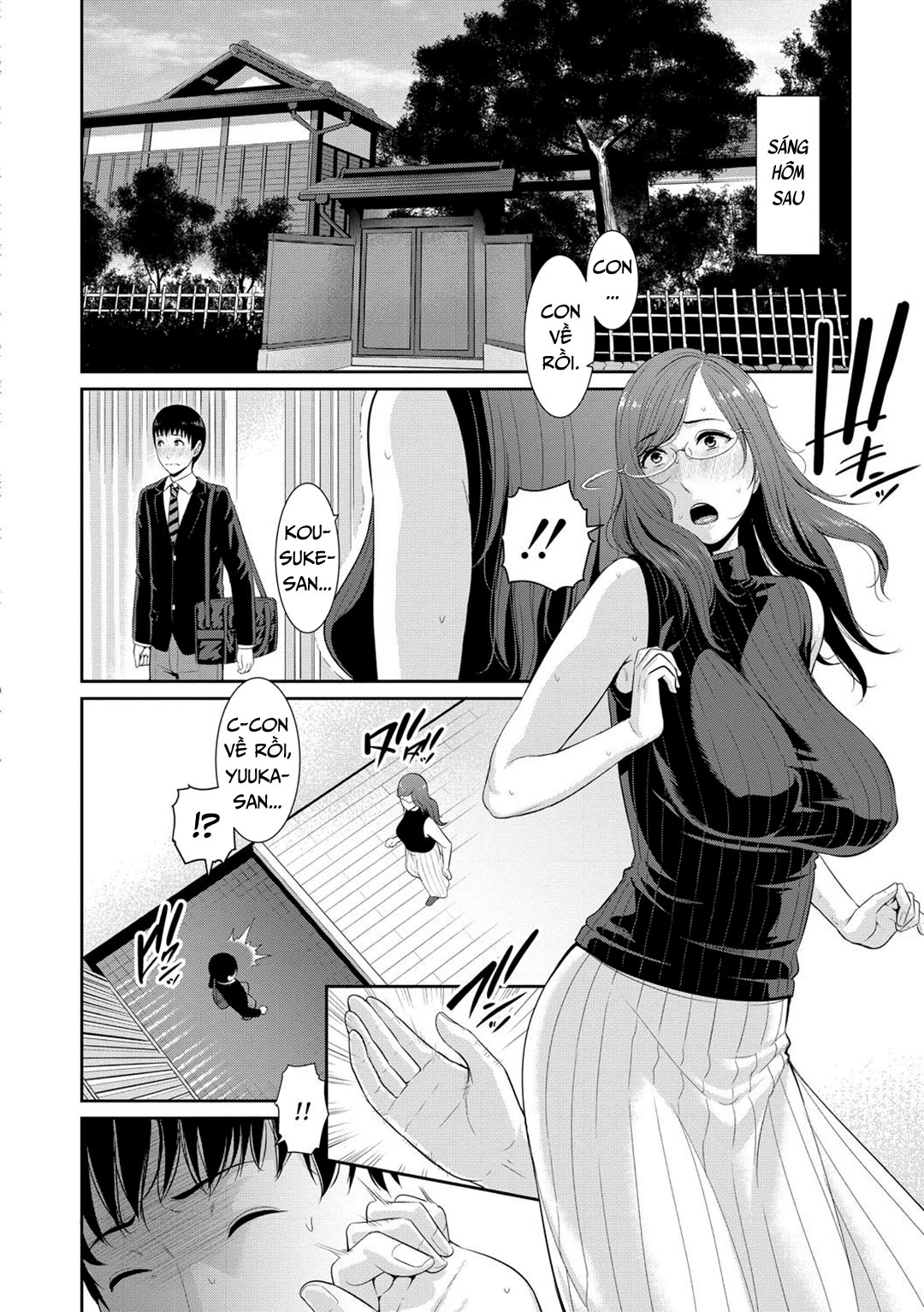Đọc truyện hentai Ba người mẹ cuồng dâm - Chap 3