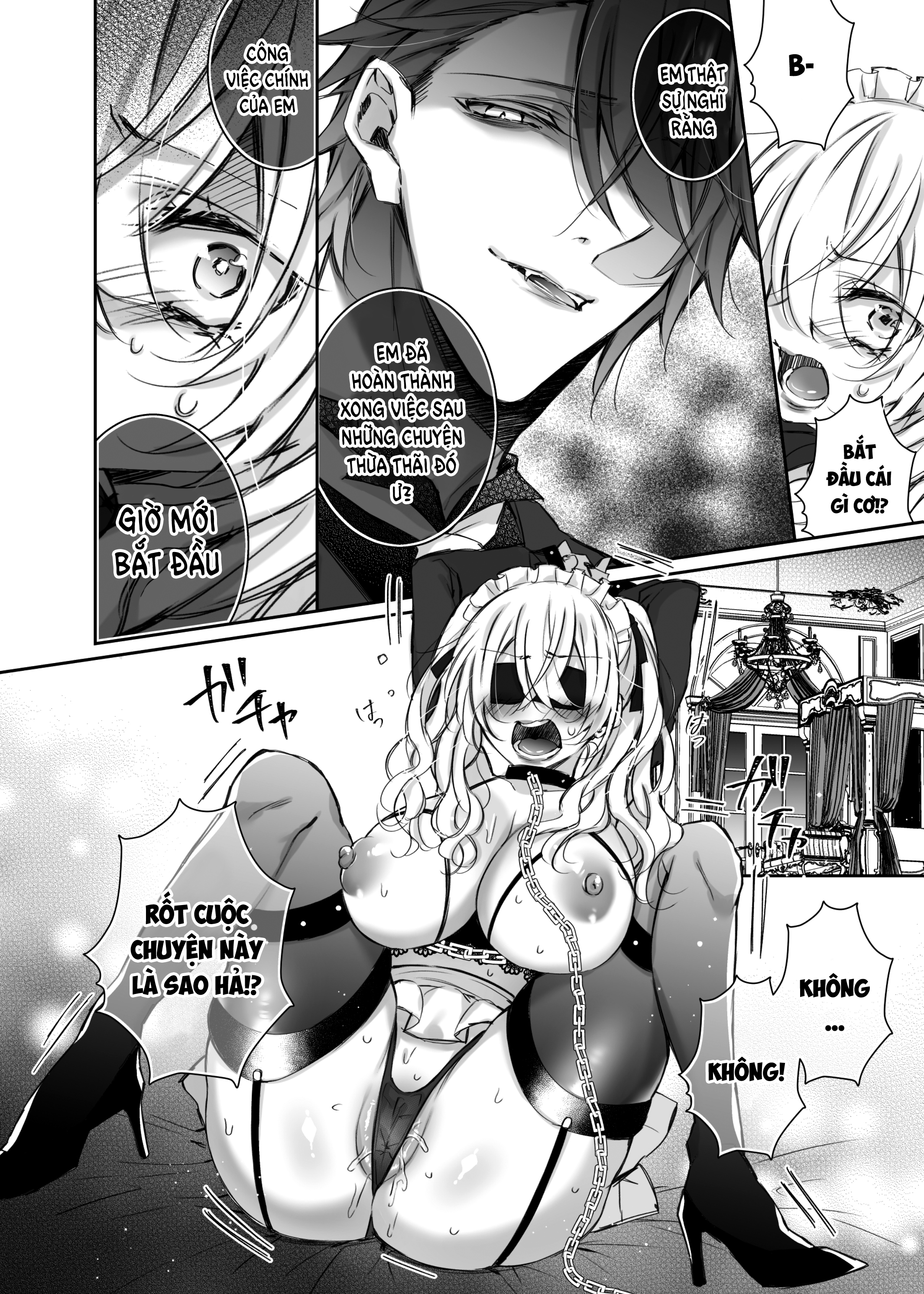 Đọc truyện hentai Maria xx Maid - Chap 2: Ẻm đã bị thịt