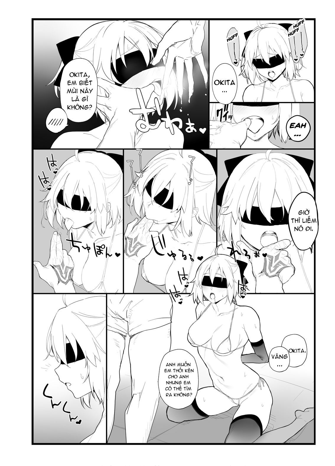 Đọc truyện hentai Cuốn sách của Okita - Oneshot