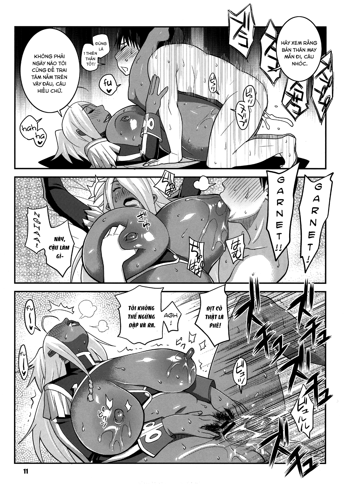 Đọc truyện hentai Đêm giao thừa may mắn của cậu trai tân - Oneshot
