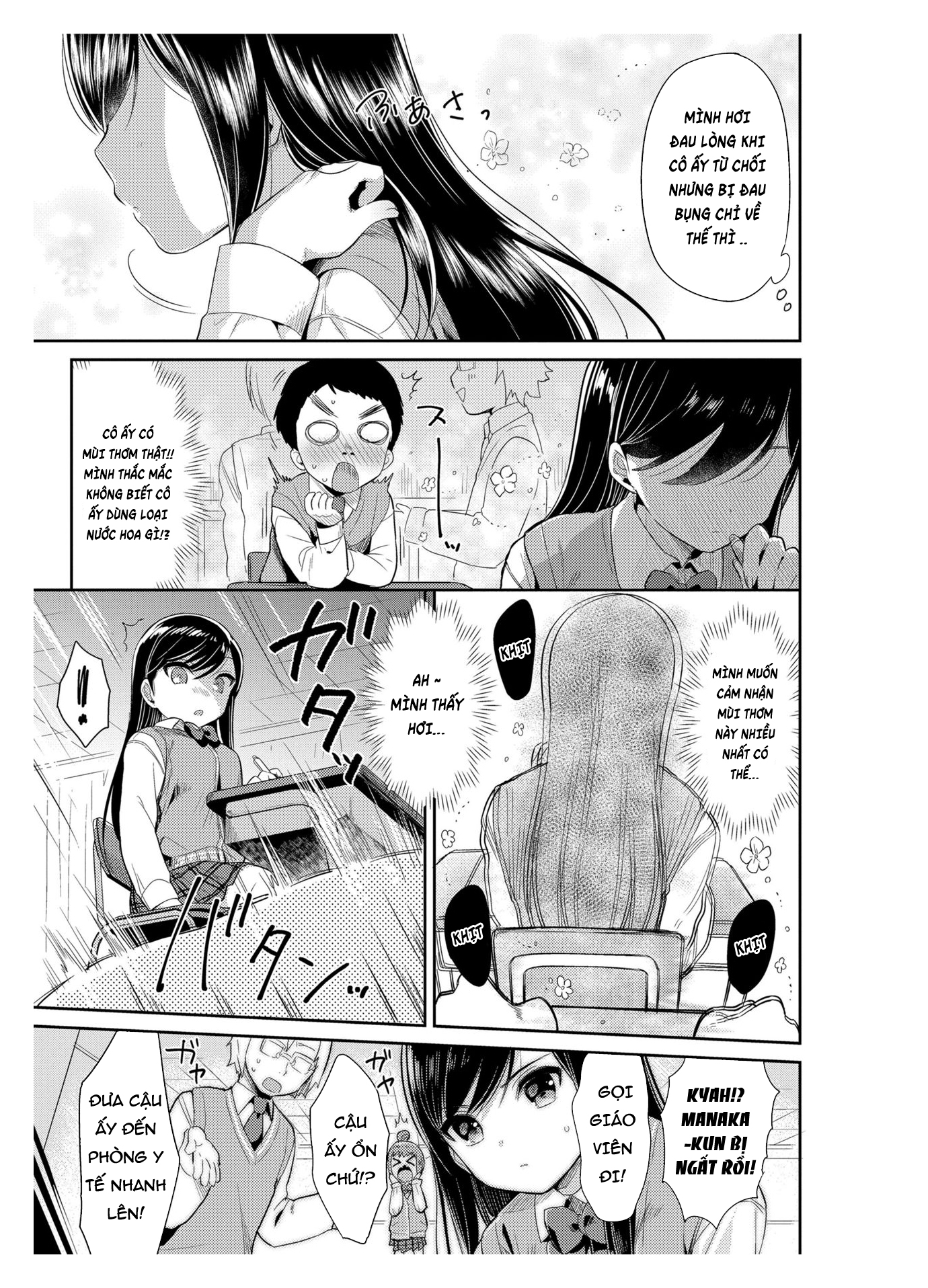 Đọc truyện hentai Hatsukoi Ecchi - First love H. - Chap 4: Pheromones