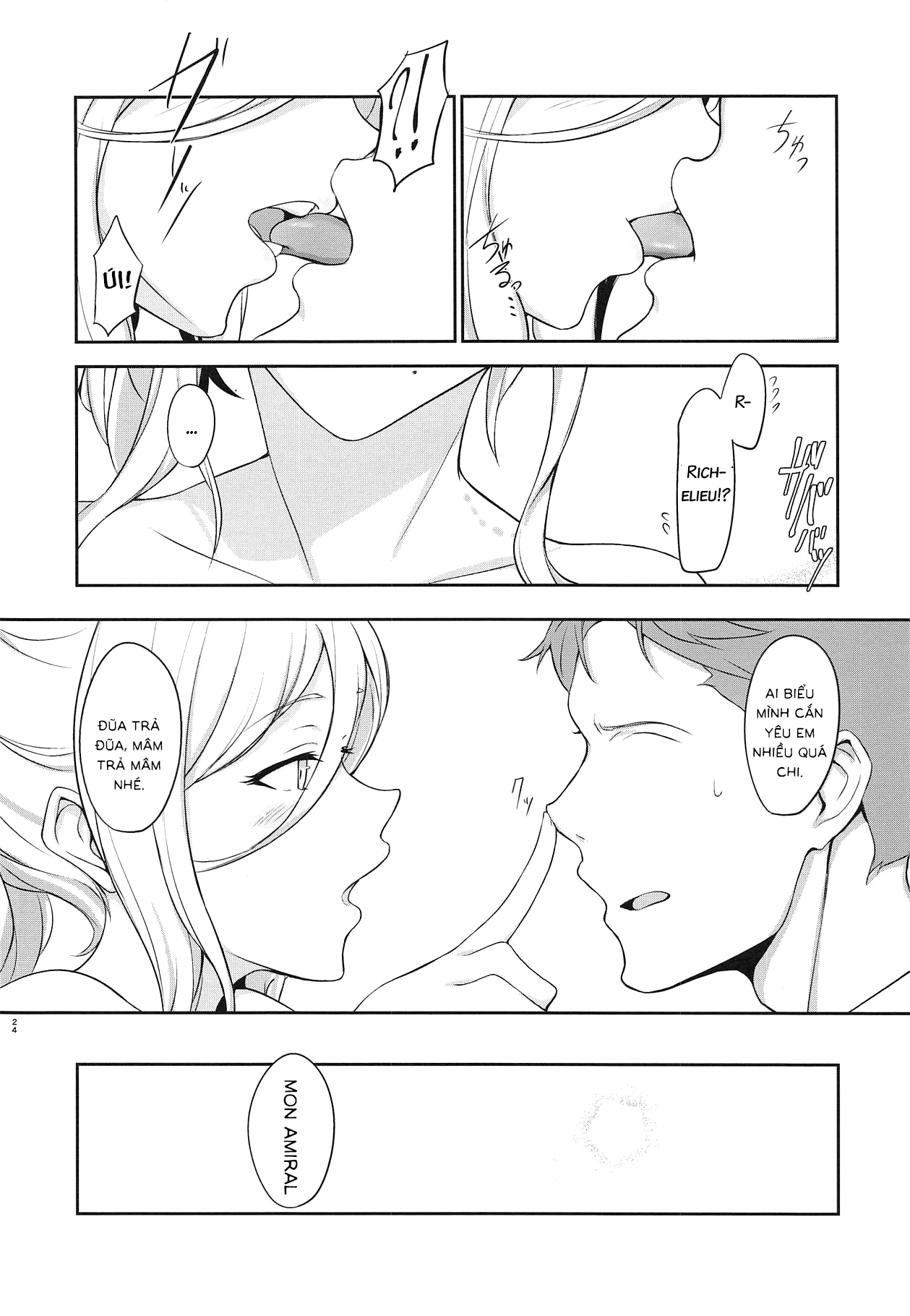 Đọc truyện hentai RICHELIEU MON AMOUR - 1shot