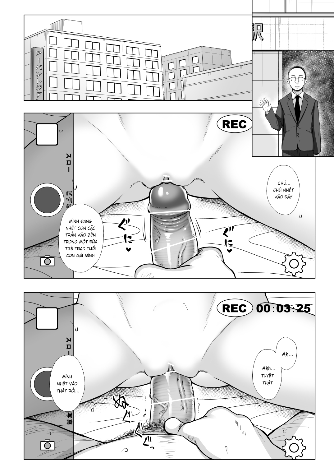 Đọc truyện hentai Cuộc sống nô lệ tình dục của tôi với cha dượng và anh trai kế - Chap 2