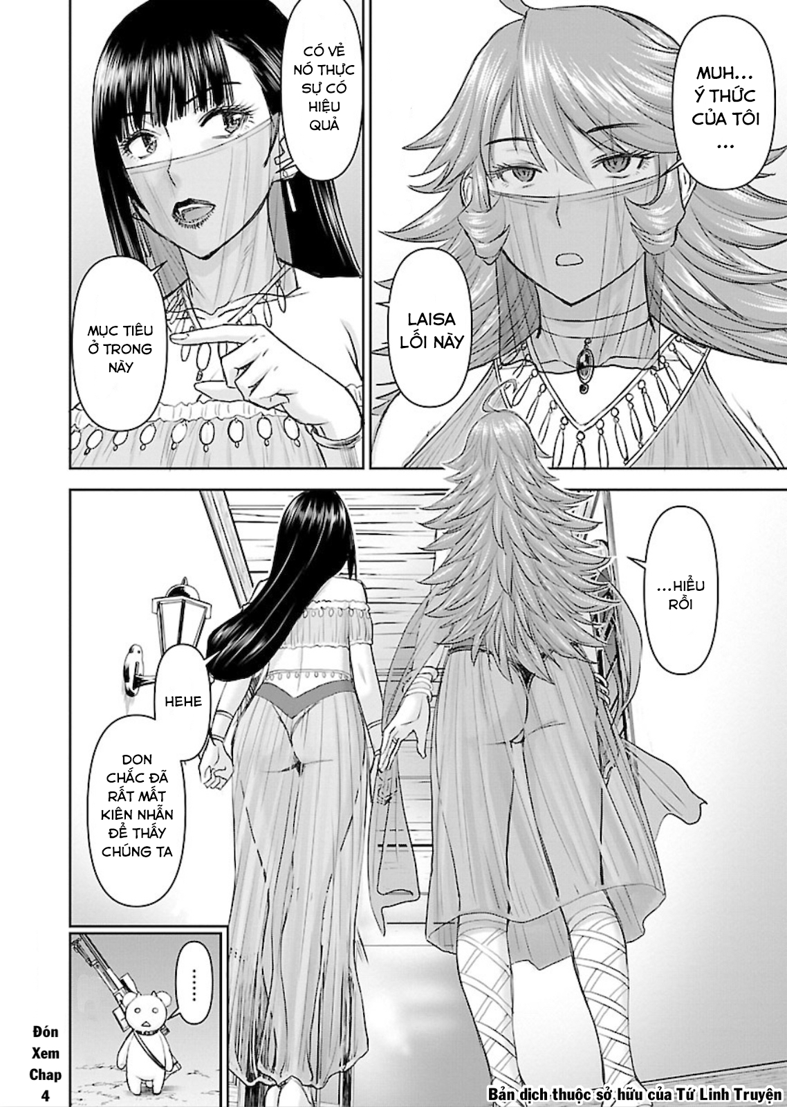 Đọc truyện hentai Xạ thủ mềm mại của Nữ chiến binh - Chap 3