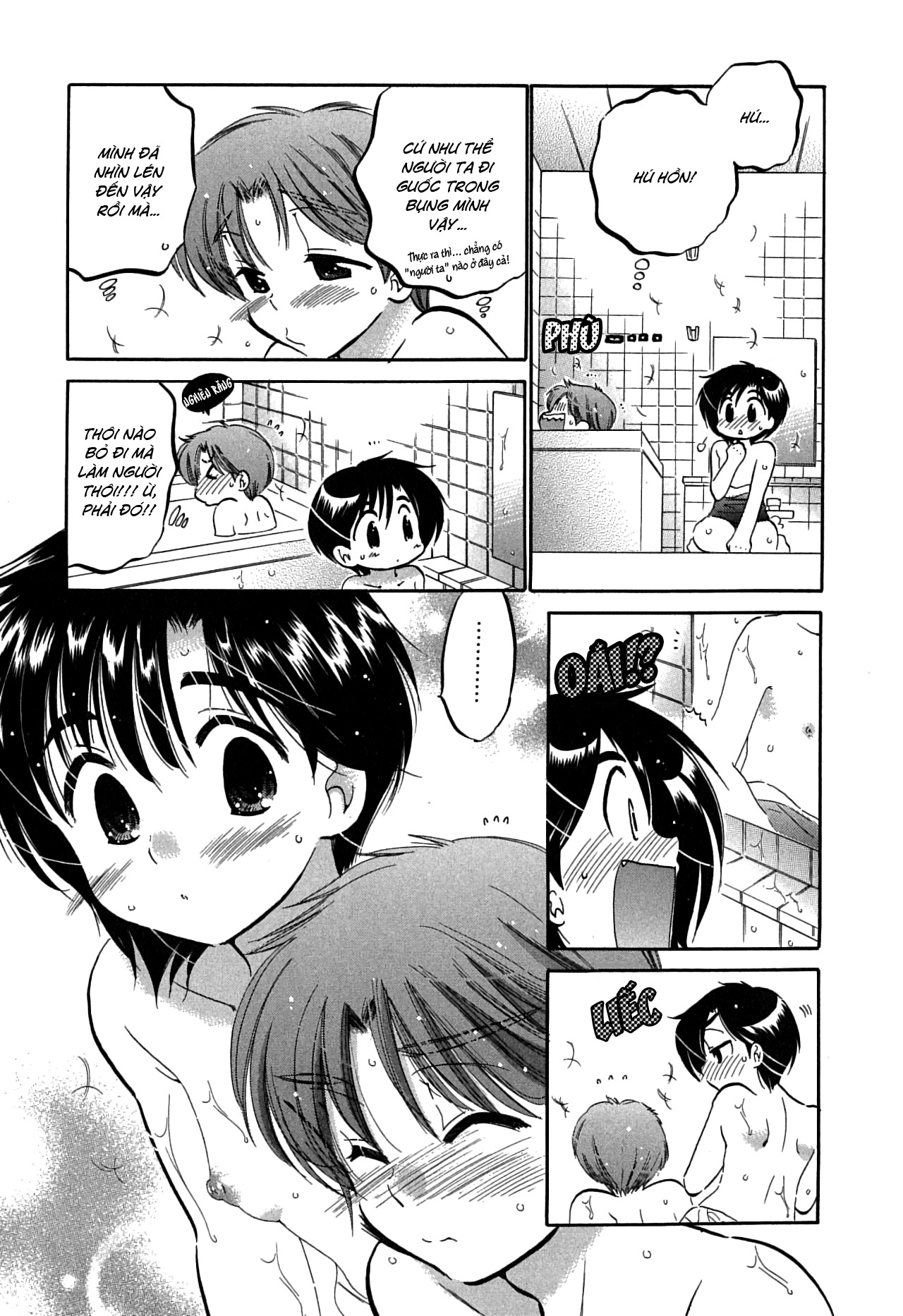 Đọc truyện hentai Mako-chan to Asobo! - Chap 3: Cùng chơi ở nhà tắm nào