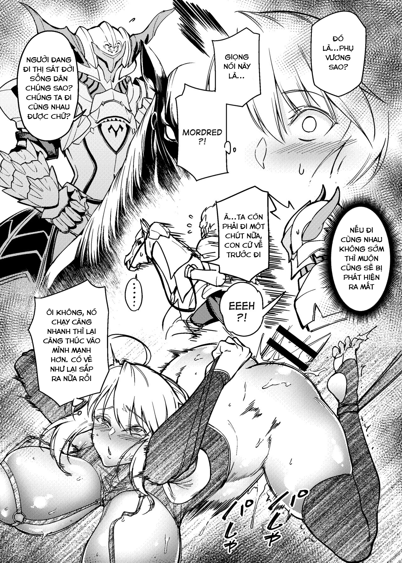 Đọc truyện hentai Hakuba ni Norareru Kishi 3 (Fate/Grand Order) - Ỏneshot