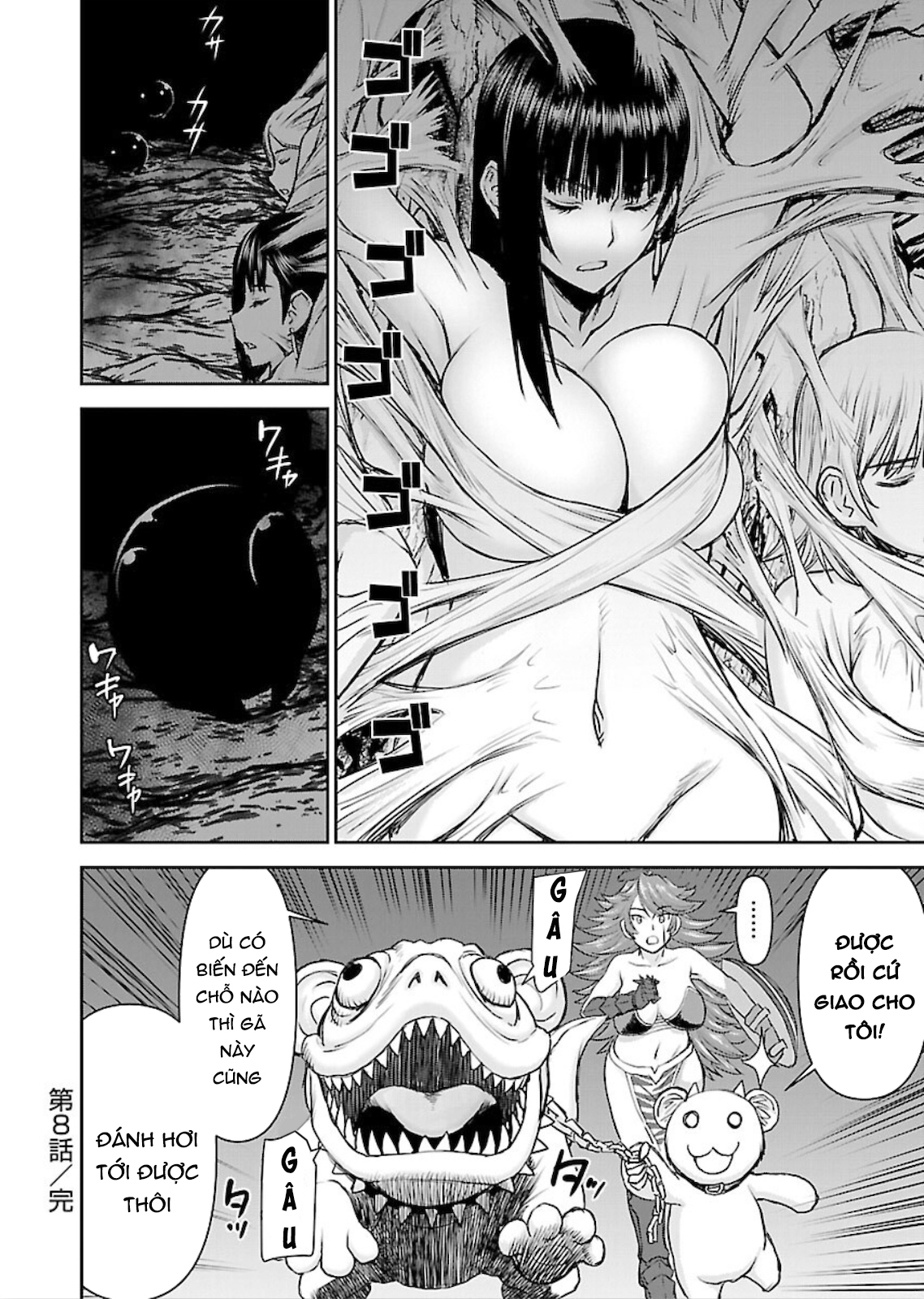 Đọc truyện hentai Xạ thủ mềm mại của Nữ chiến binh - Chap 8