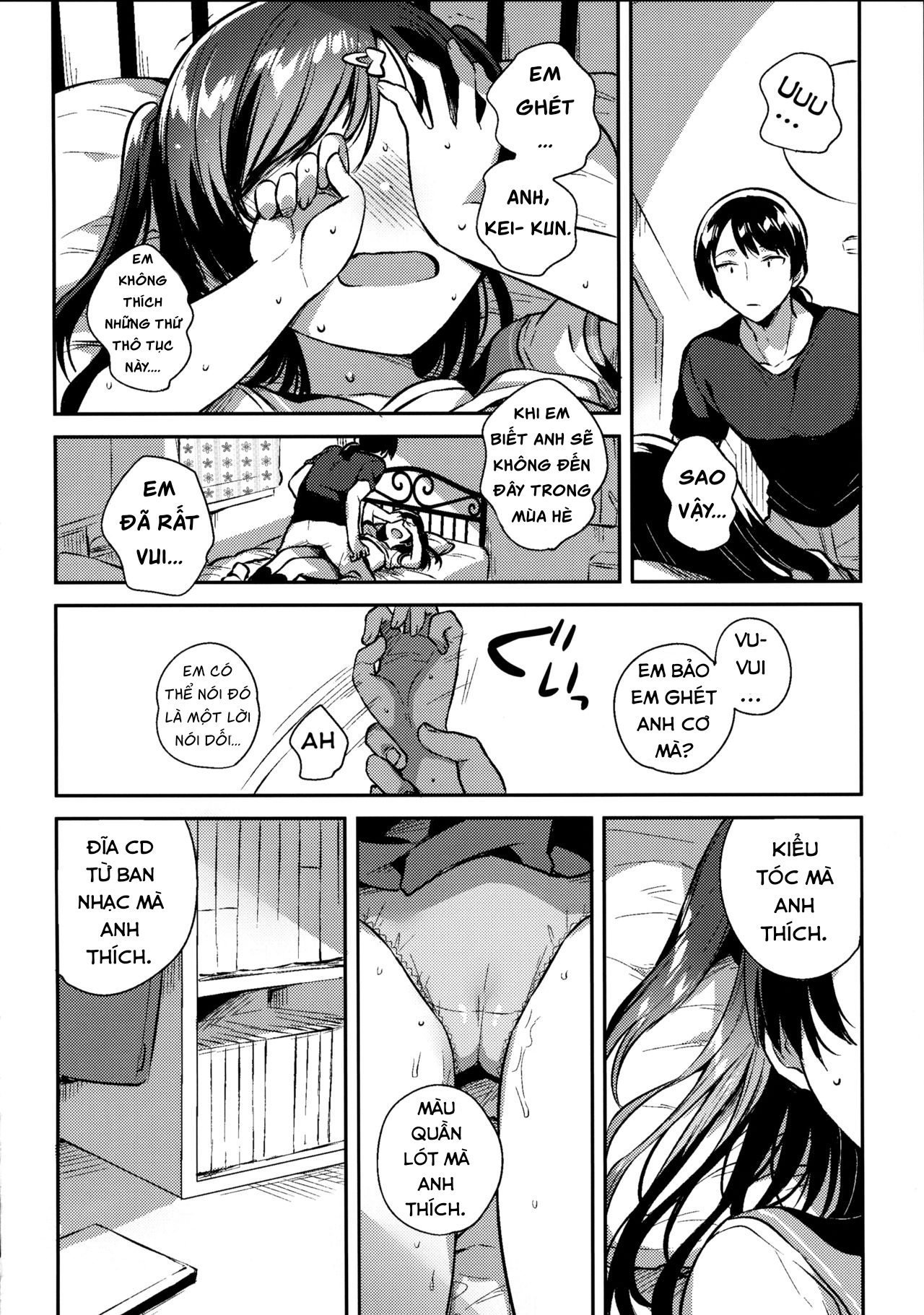 Đọc truyện hentai Natsu nante Shiranakereba Yokatta - Oneshot