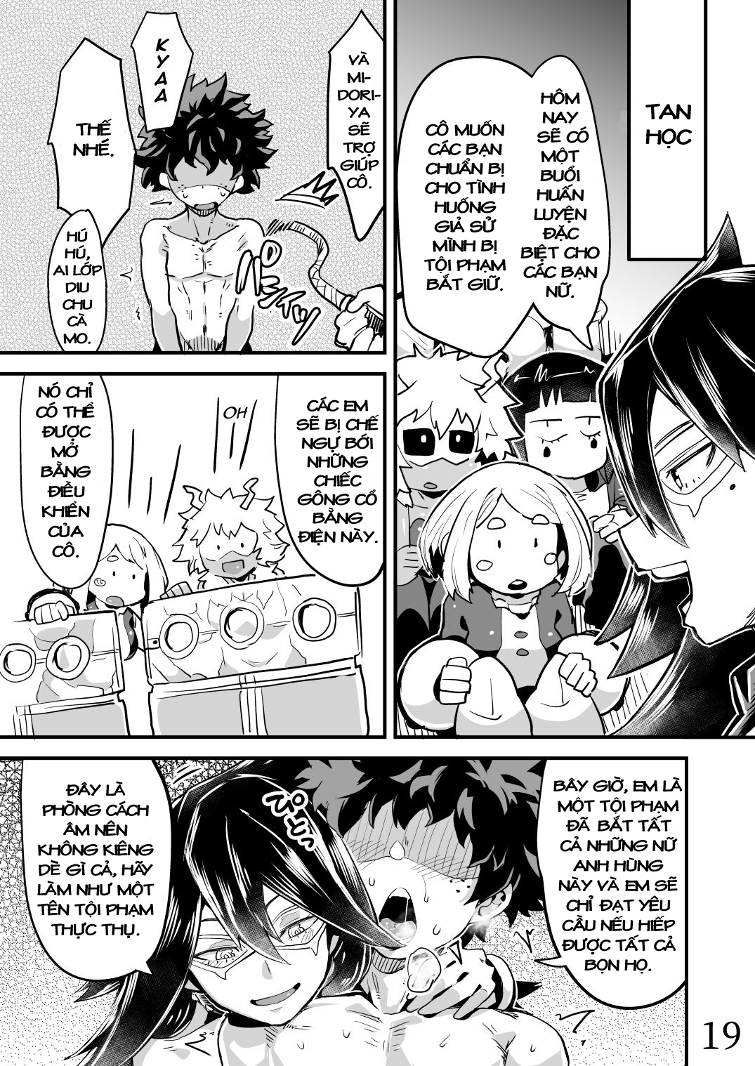 Đọc truyện hentai Boku to Nottori Villain Nakademia - Chương 2