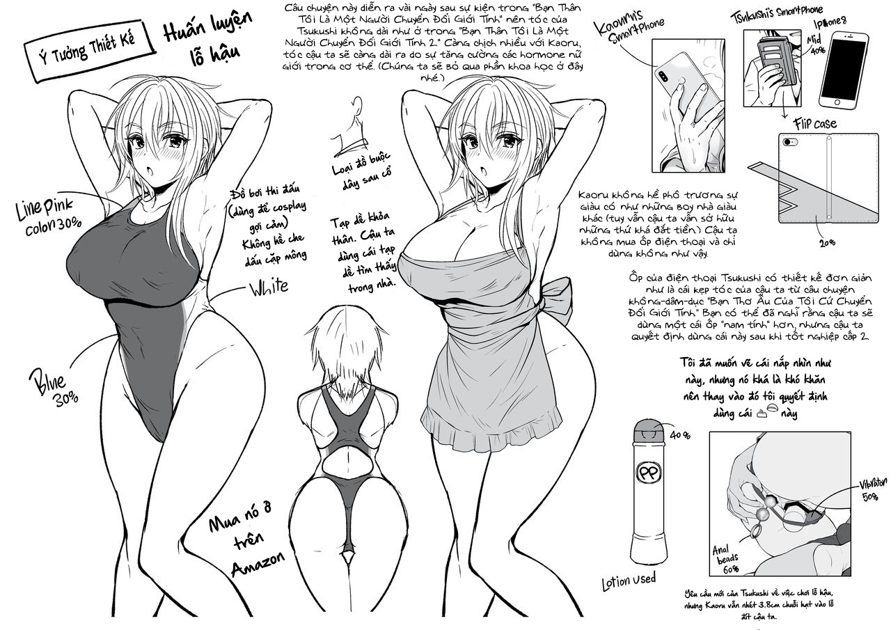Đọc truyện hentai Ore No Shinyuu Wa TS (Seitenka) Taishitsu 1.5 - Oneshot