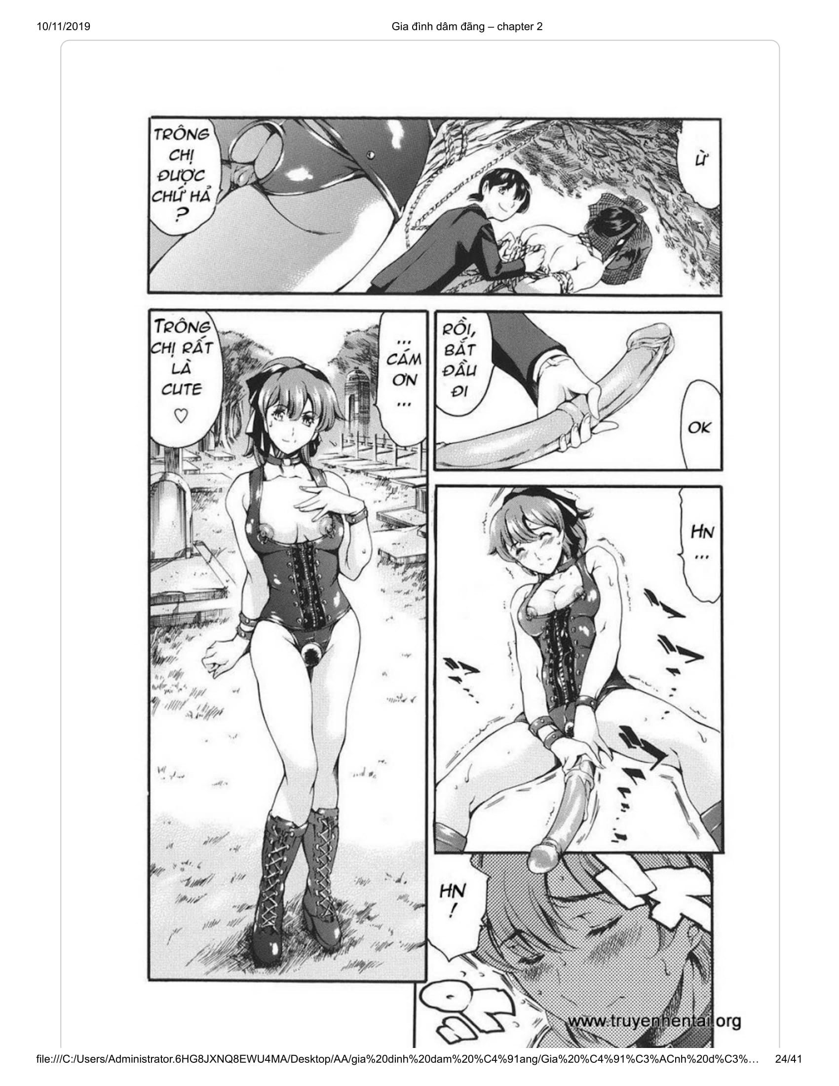 Đọc truyện hentai Katei no Jijou - Chap 3