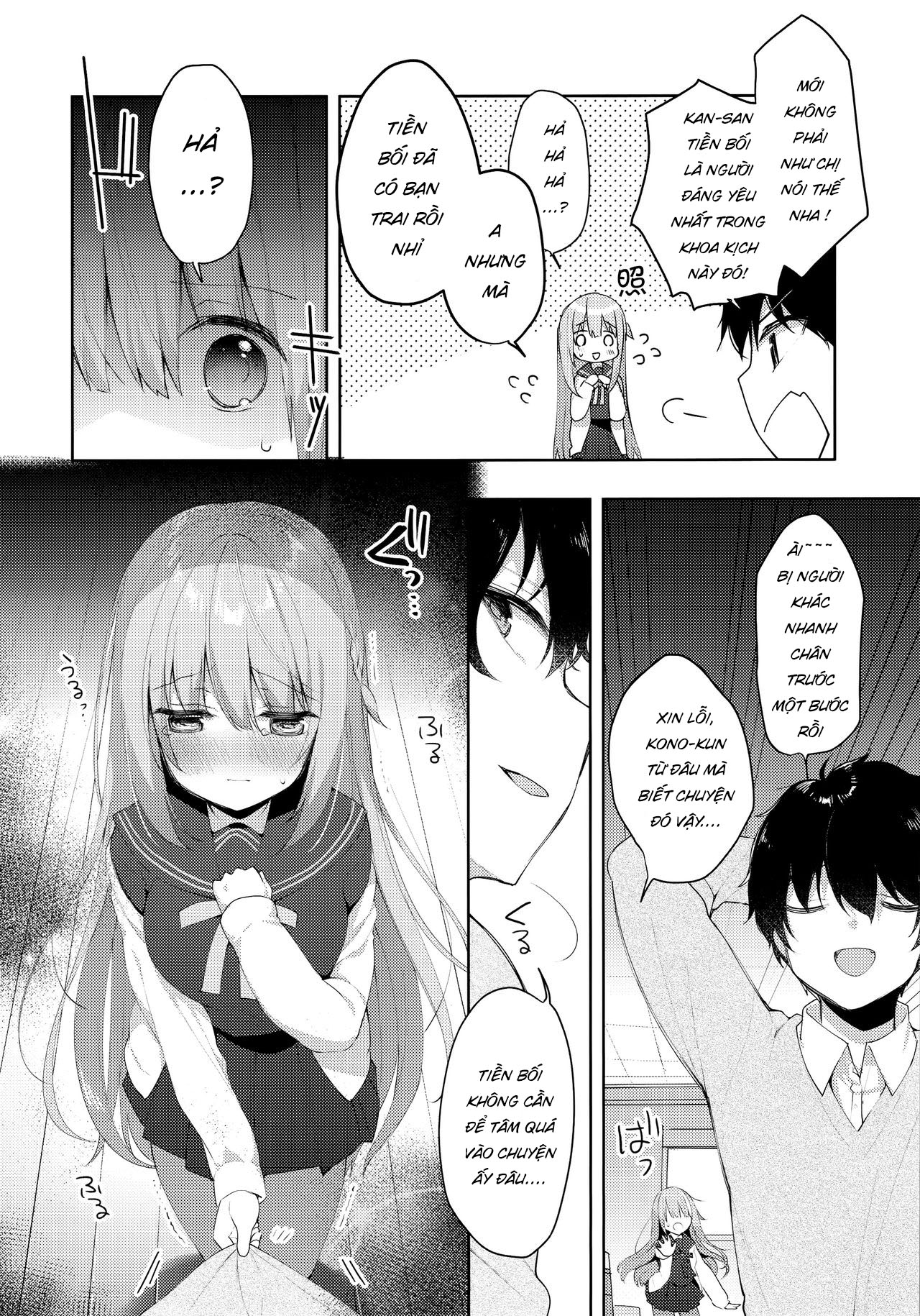 Đọc truyện hentai Kouhai Danshi ni Netorare SEX - Chap 1 - Có che
