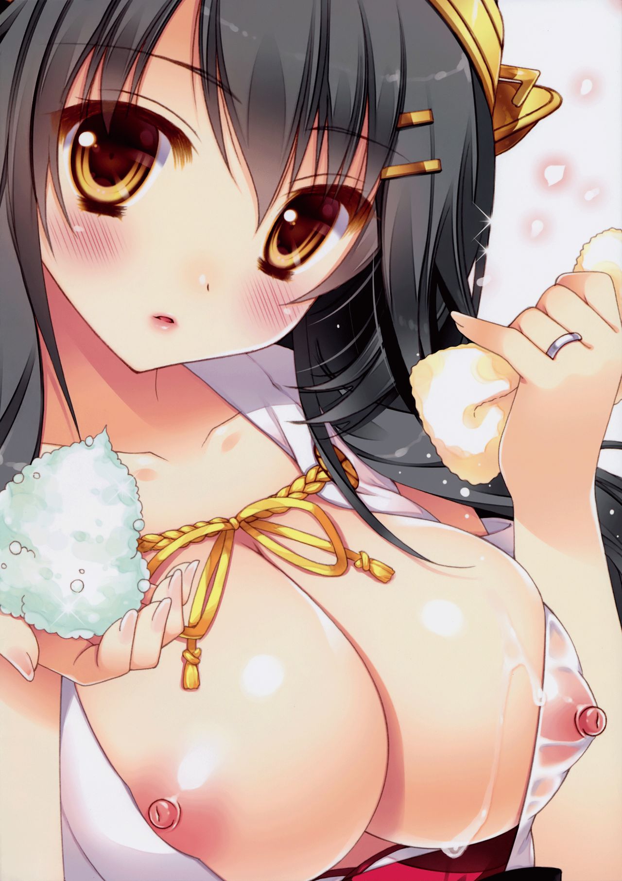 Đọc truyện hentai Ware, Haruna to Ofuro ni Totsunyuu su!! (Kantai Collection -KanColle-) - Oneshot