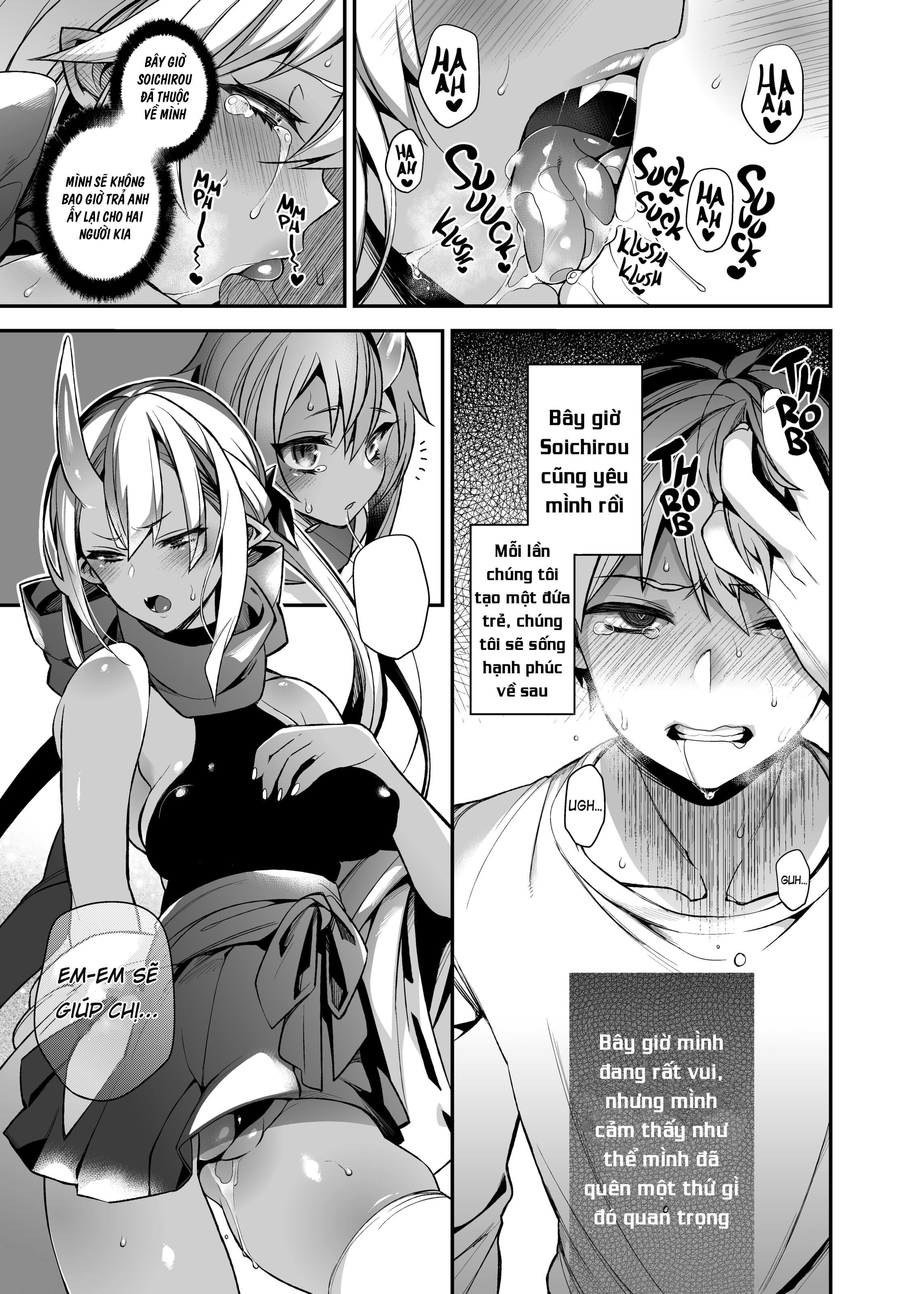 Đọc truyện hentai Địt nhau với chị em nhà quỷ - Chap 1
