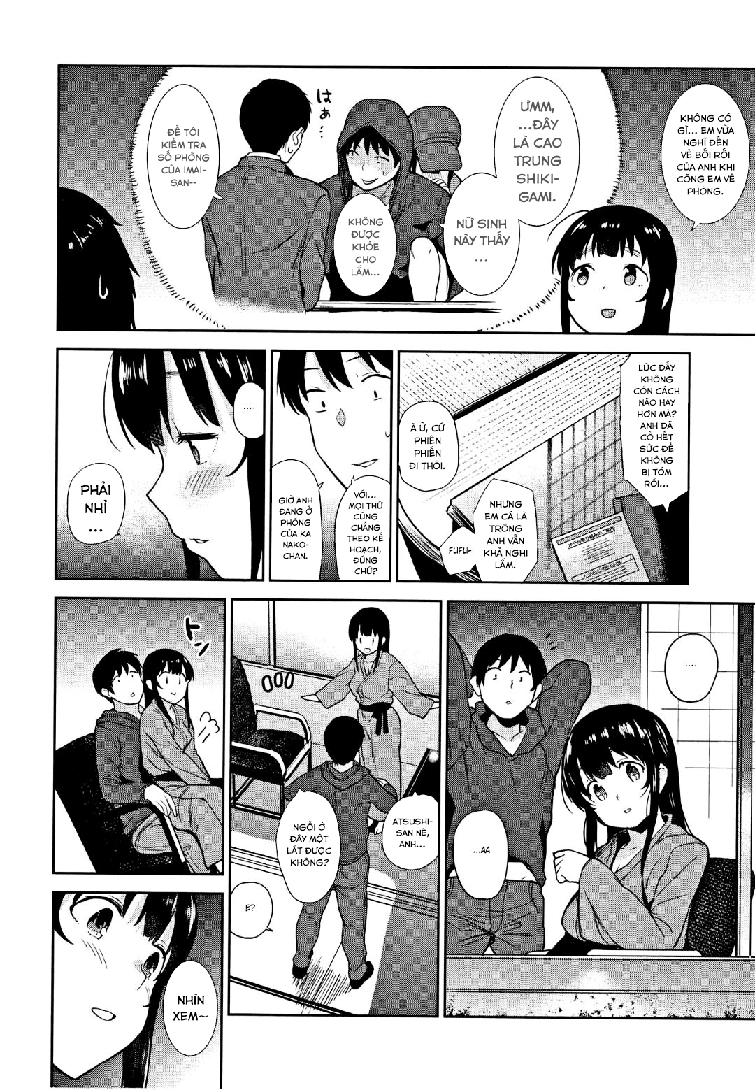 Đọc truyện hentai Tôi bắt được 1 cô gái dễ thương nhìn trộm cuốn sách tôi vứt đi - Chap 06: Chuyến dã ngoại lén lút