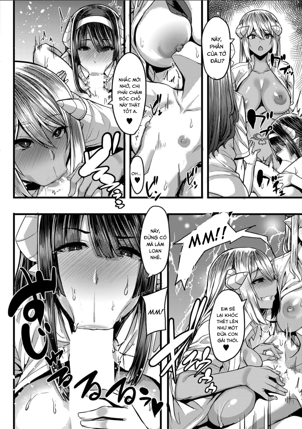 Đọc truyện hentai Succubus Sakusei-bu - Chap 4